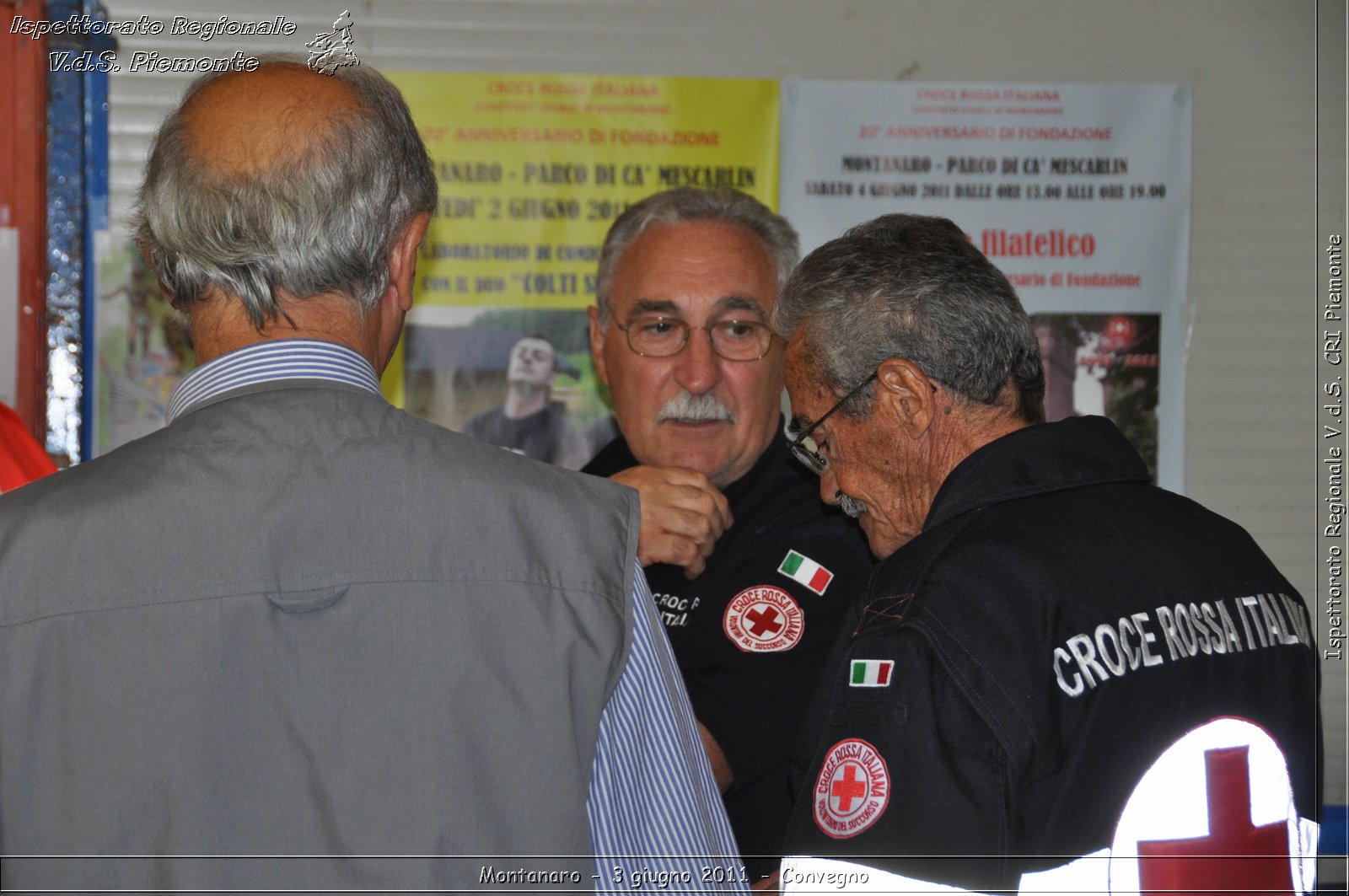 Montanaro - 3 giugno 2011 - I 150 anni dall'unit d'Italia e la Croce Rossa Italiana: un percorso attraverso la storia del nostro paese. Comitato Locale di Montanaro, 20 anniversario fondazione -  Croce Rossa Italiana - Ispettorato Regionale Volontari del Soccorso Piemonte