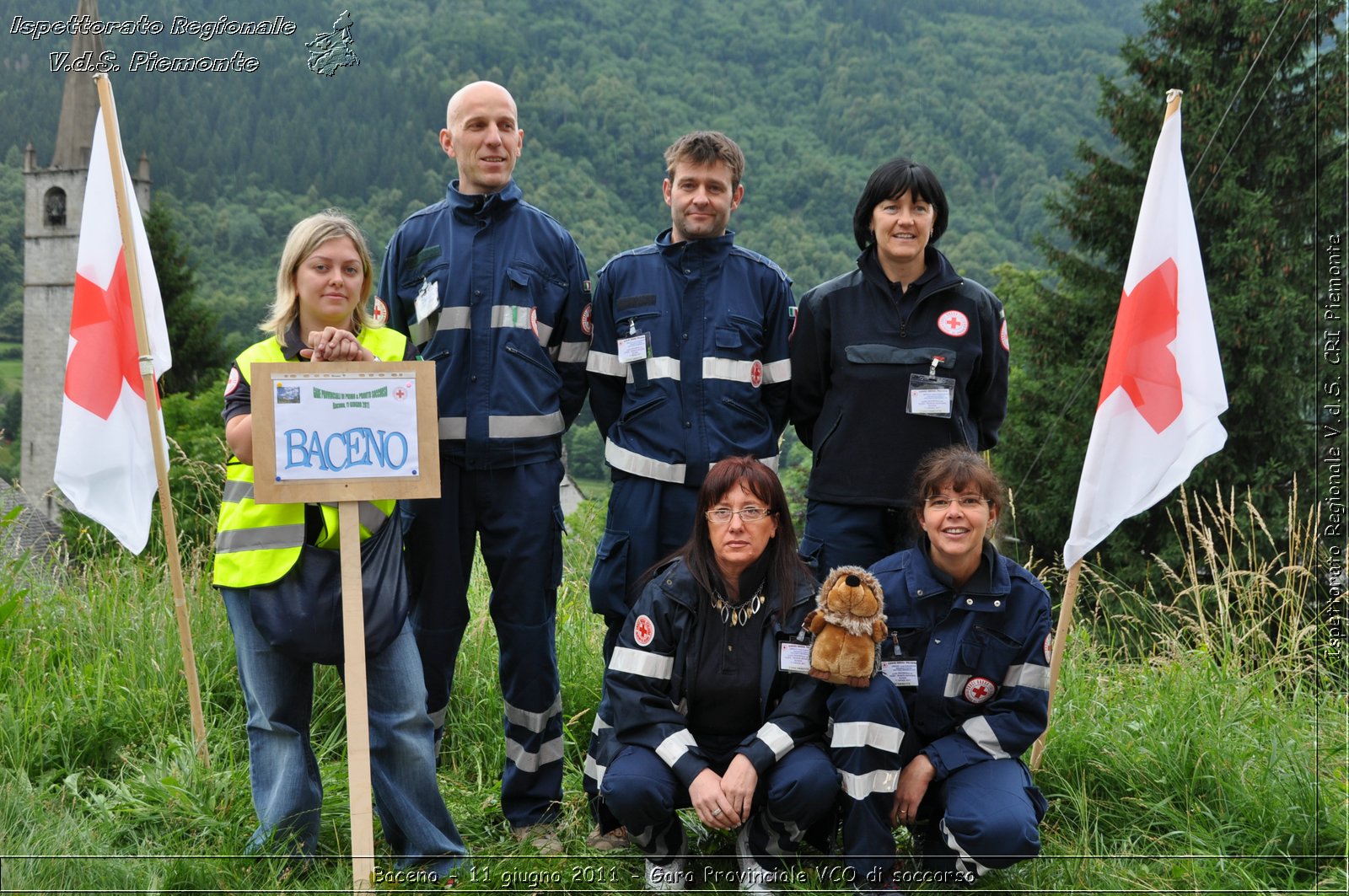 Baceno - 11 giugno 2011 - Gara Provinciale VCO di soccorso -  Croce Rossa Italiana - Ispettorato Regionale Volontari del Soccorso Piemonte