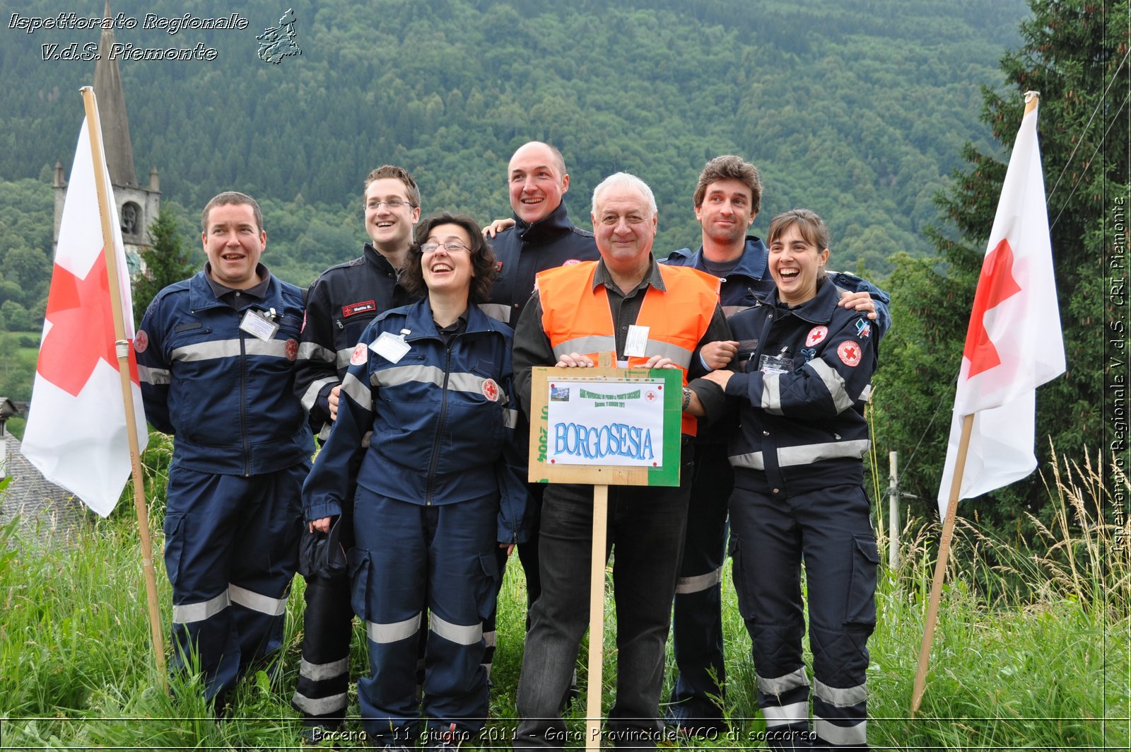 Baceno - 11 giugno 2011 - Gara Provinciale VCO di soccorso -  Croce Rossa Italiana - Ispettorato Regionale Volontari del Soccorso Piemonte