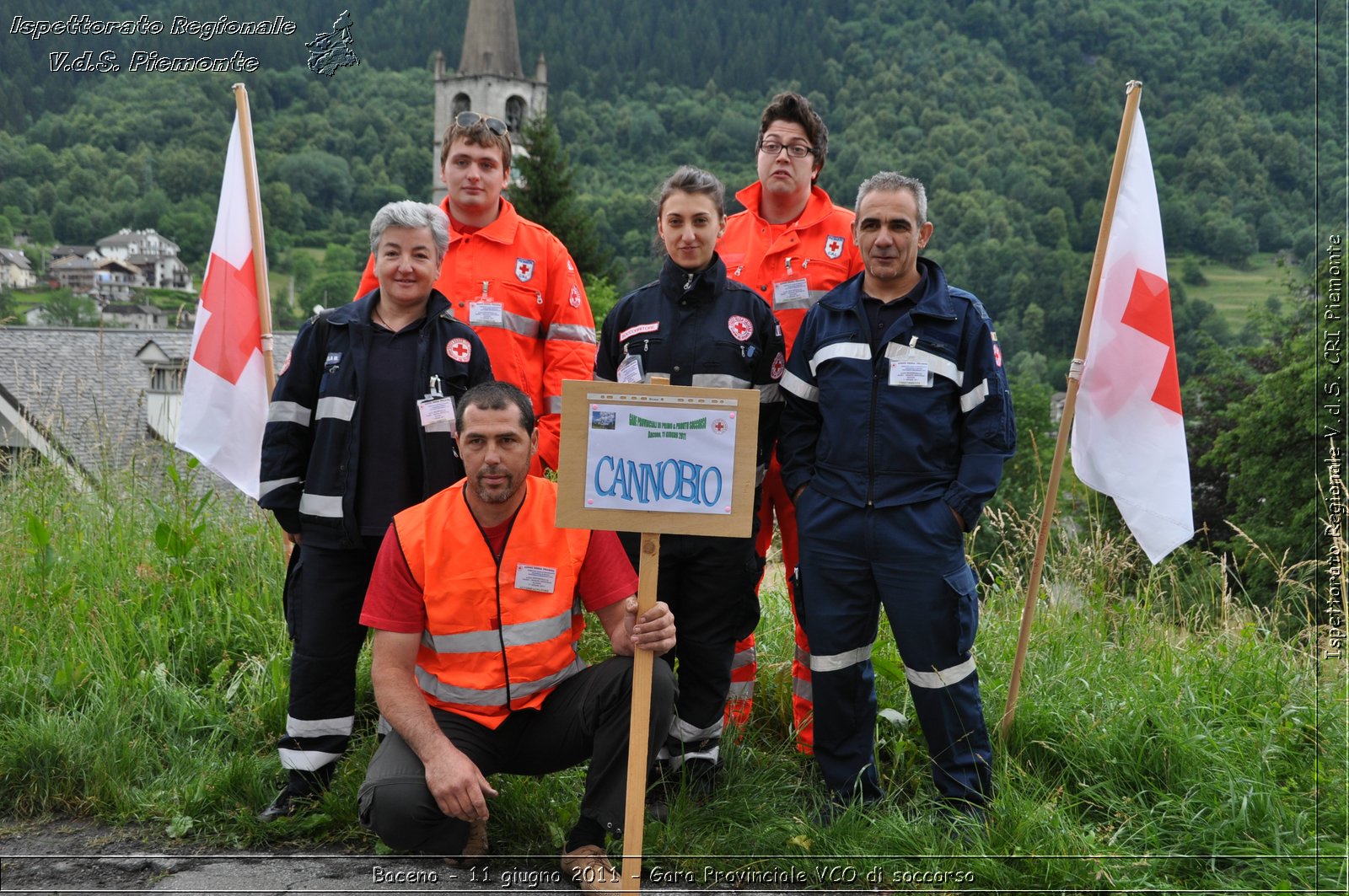 Baceno - 11 giugno 2011 - Gara Provinciale VCO di soccorso -  Croce Rossa Italiana - Ispettorato Regionale Volontari del Soccorso Piemonte