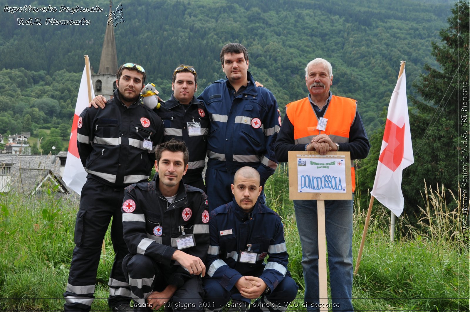 Baceno - 11 giugno 2011 - Gara Provinciale VCO di soccorso -  Croce Rossa Italiana - Ispettorato Regionale Volontari del Soccorso Piemonte