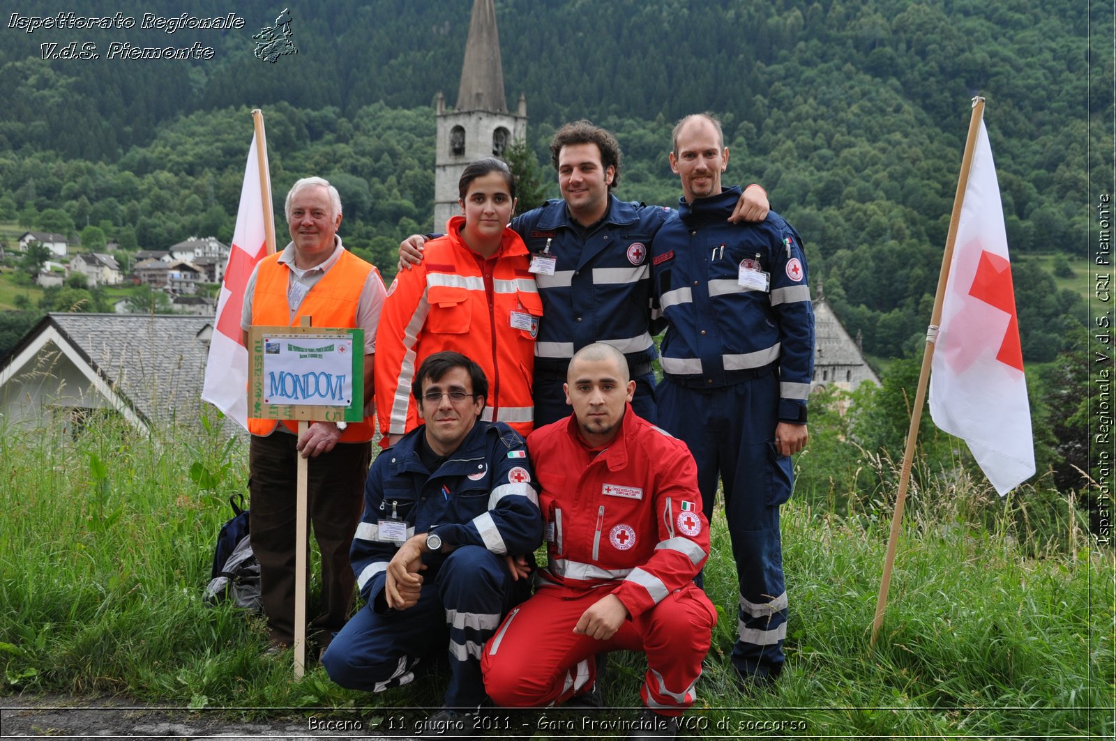 Baceno - 11 giugno 2011 - Gara Provinciale VCO di soccorso -  Croce Rossa Italiana - Ispettorato Regionale Volontari del Soccorso Piemonte