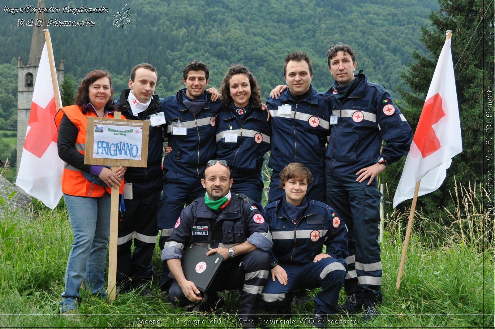 Baceno - 11 giugno 2011 - Gara Provinciale VCO di soccorso -  Croce Rossa Italiana - Ispettorato Regionale Volontari del Soccorso Piemonte