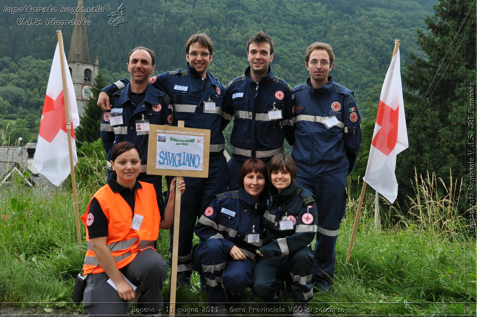 Baceno - 11 giugno 2011 - Gara Provinciale VCO di soccorso -  Croce Rossa Italiana - Ispettorato Regionale Volontari del Soccorso Piemonte