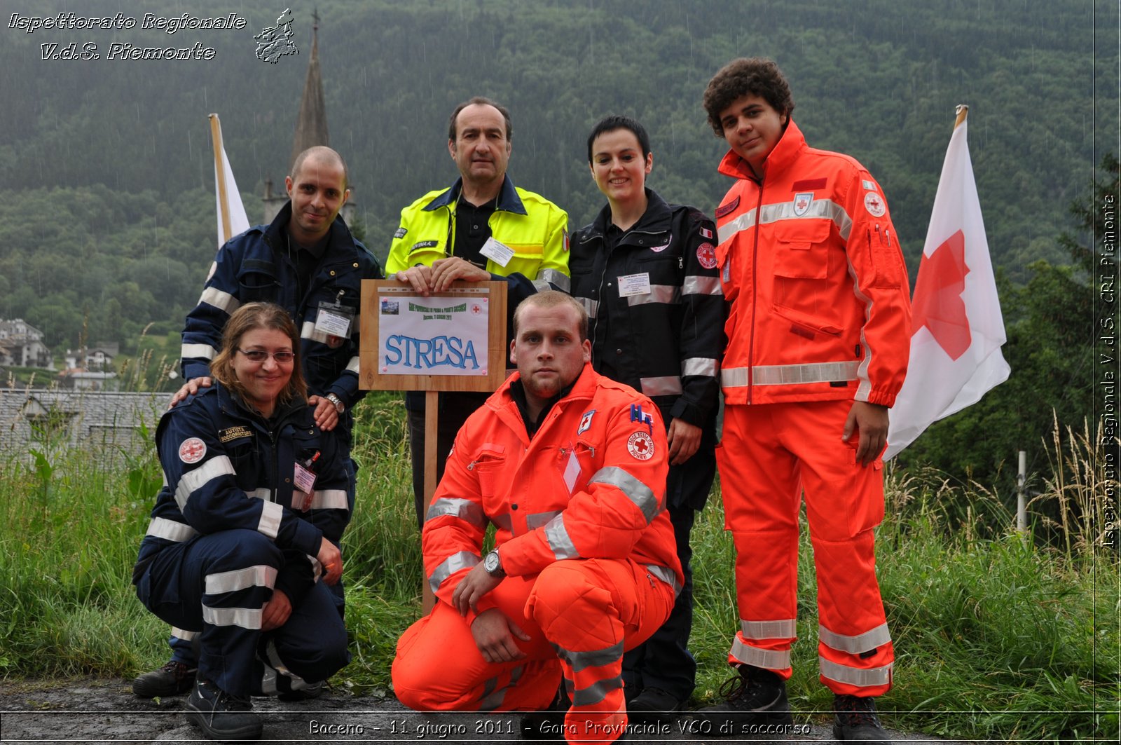 Baceno - 11 giugno 2011 - Gara Provinciale VCO di soccorso -  Croce Rossa Italiana - Ispettorato Regionale Volontari del Soccorso Piemonte