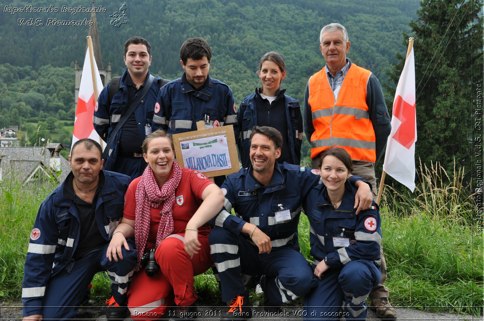 Baceno - 11 giugno 2011 - Gara Provinciale VCO di soccorso -  Croce Rossa Italiana - Ispettorato Regionale Volontari del Soccorso Piemonte