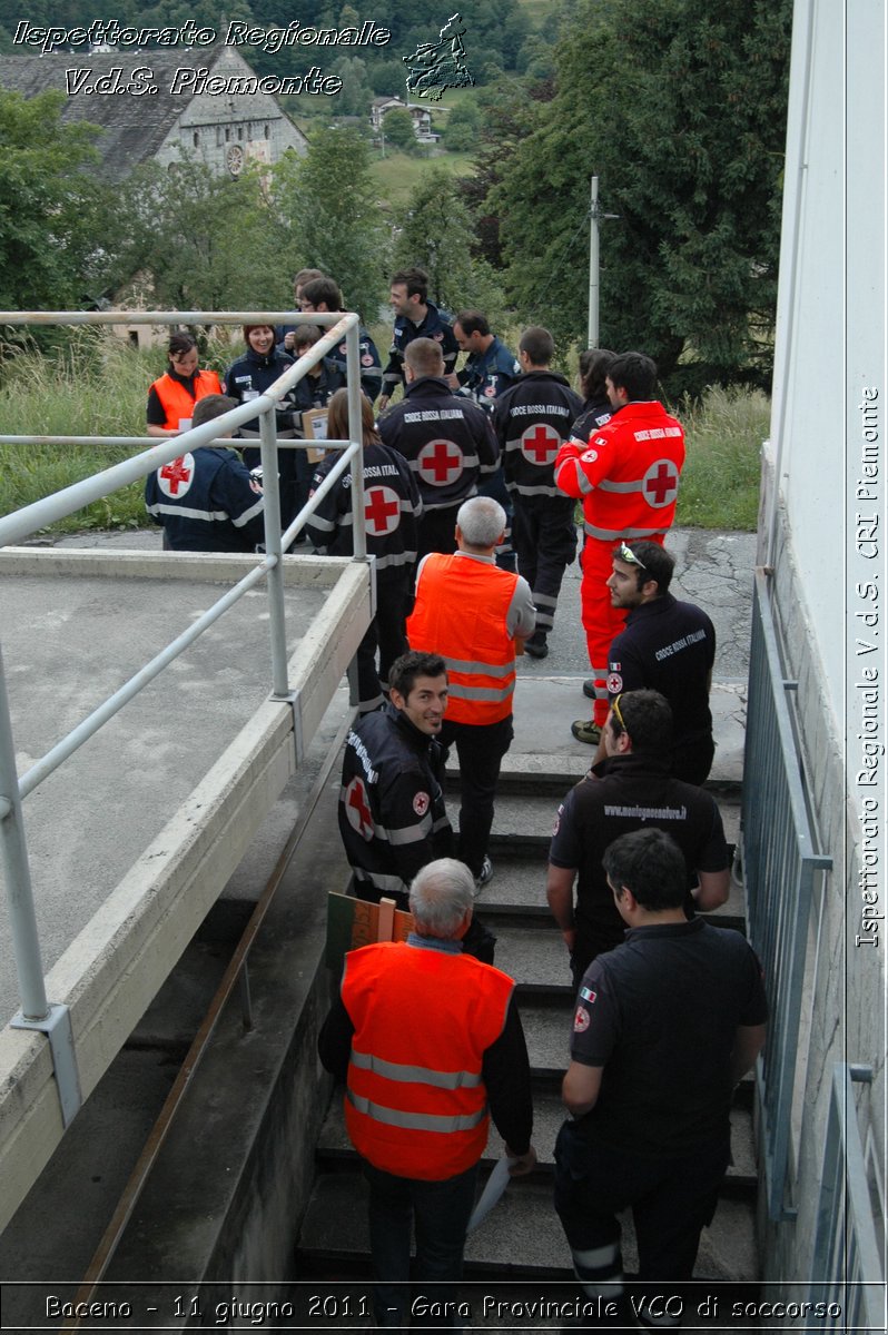 Baceno - 11 giugno 2011 - Gara Provinciale VCO di soccorso -  Croce Rossa Italiana - Ispettorato Regionale Volontari del Soccorso Piemonte