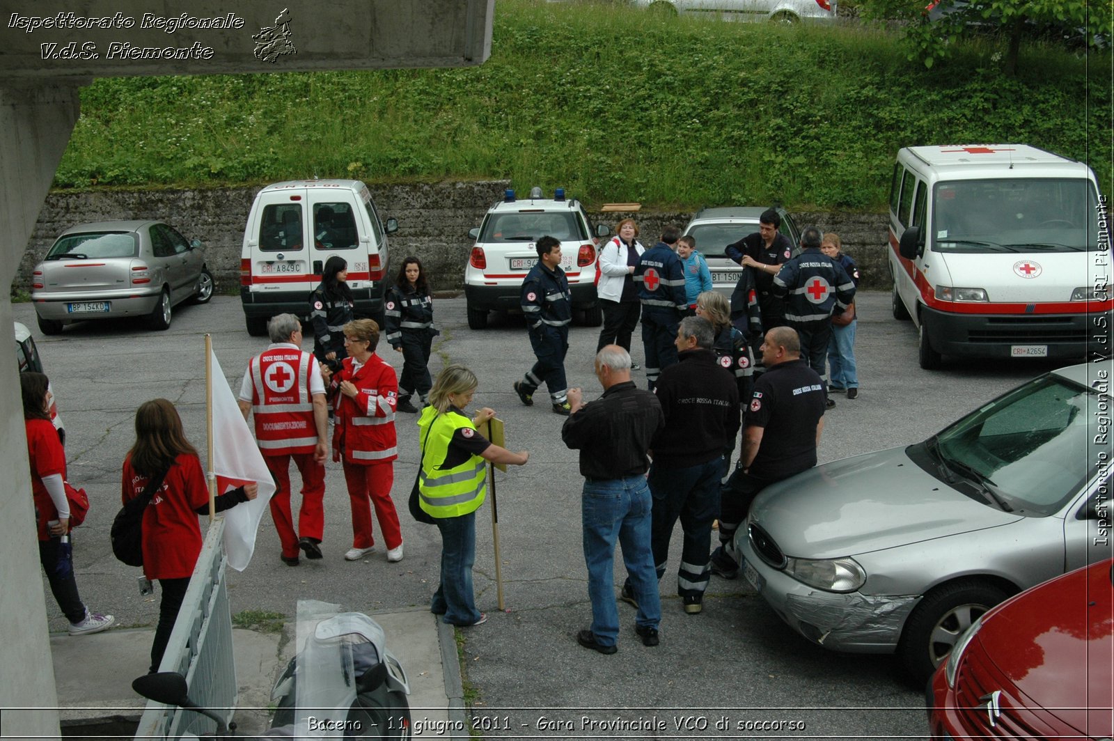 Baceno - 11 giugno 2011 - Gara Provinciale VCO di soccorso -  Croce Rossa Italiana - Ispettorato Regionale Volontari del Soccorso Piemonte