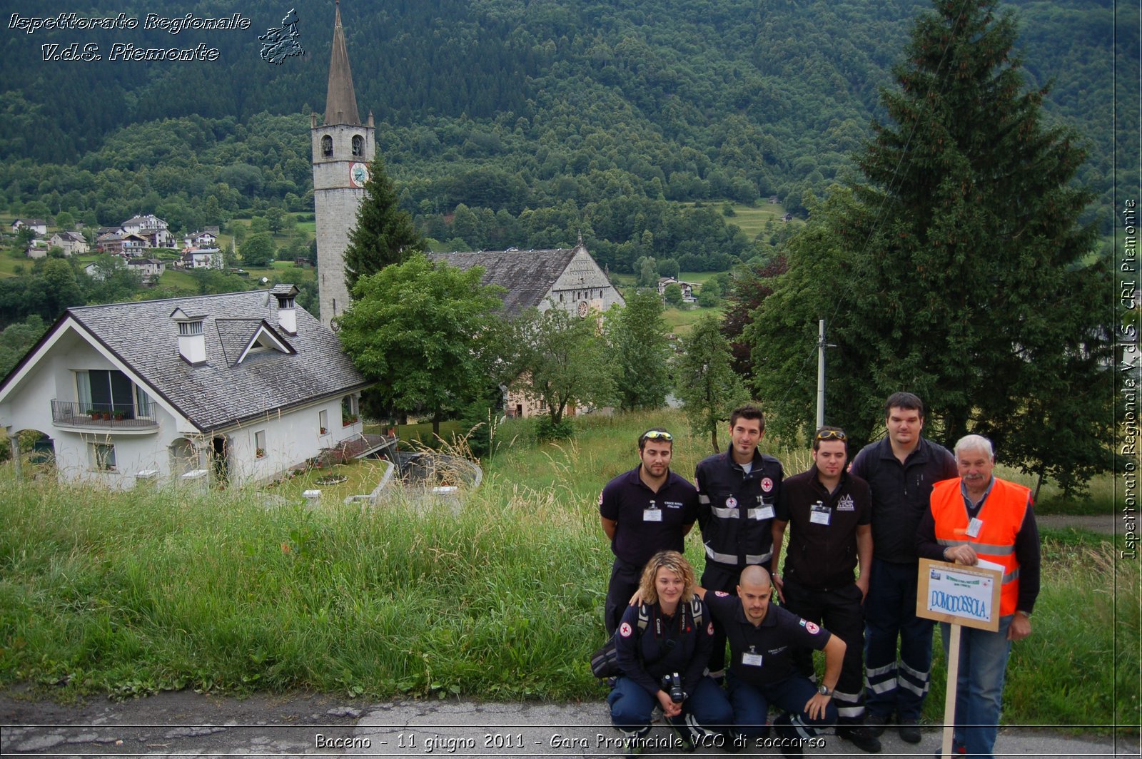 Baceno - 11 giugno 2011 - Gara Provinciale VCO di soccorso -  Croce Rossa Italiana - Ispettorato Regionale Volontari del Soccorso Piemonte