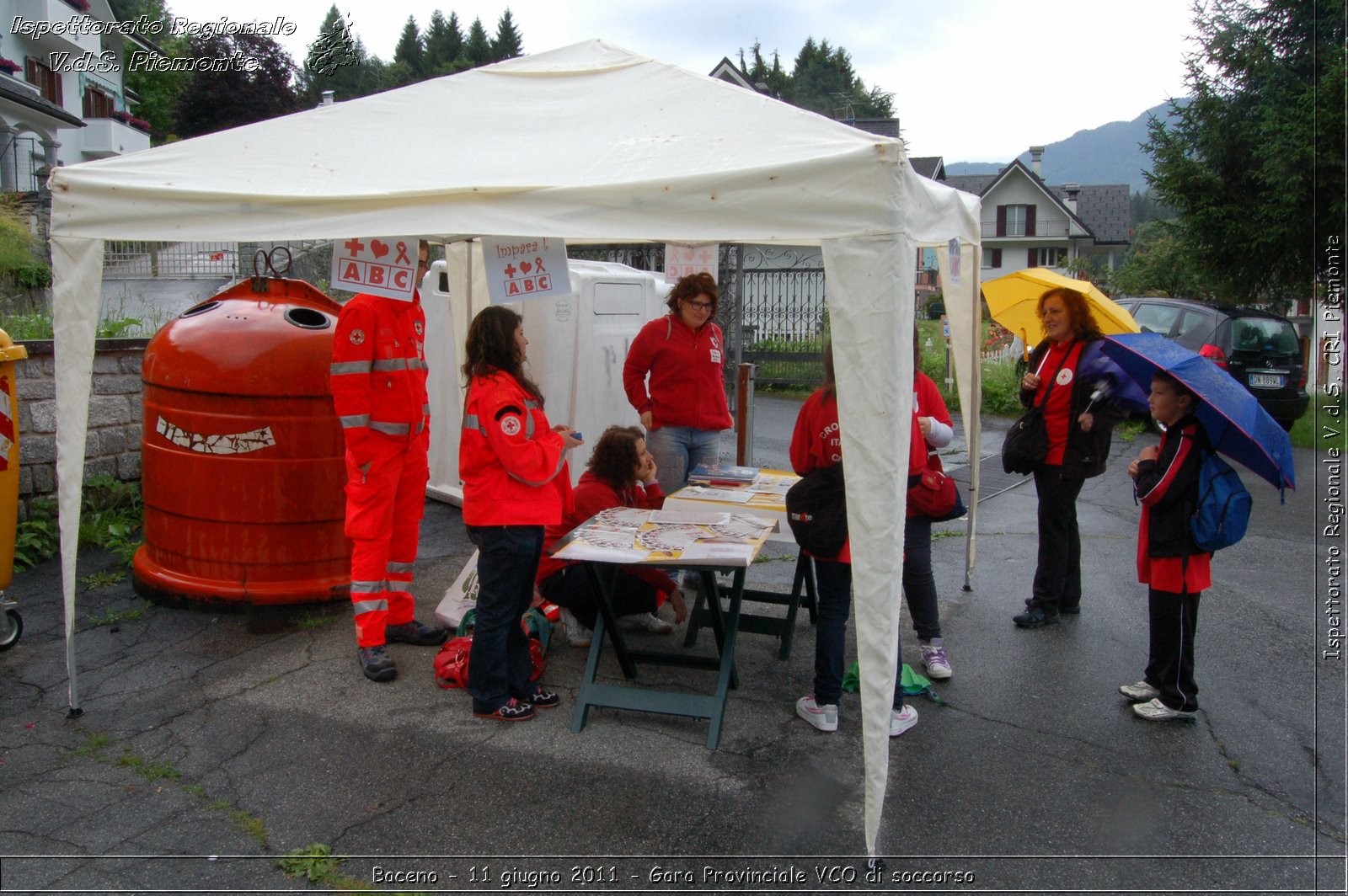 Baceno - 11 giugno 2011 - Gara Provinciale VCO di soccorso -  Croce Rossa Italiana - Ispettorato Regionale Volontari del Soccorso Piemonte