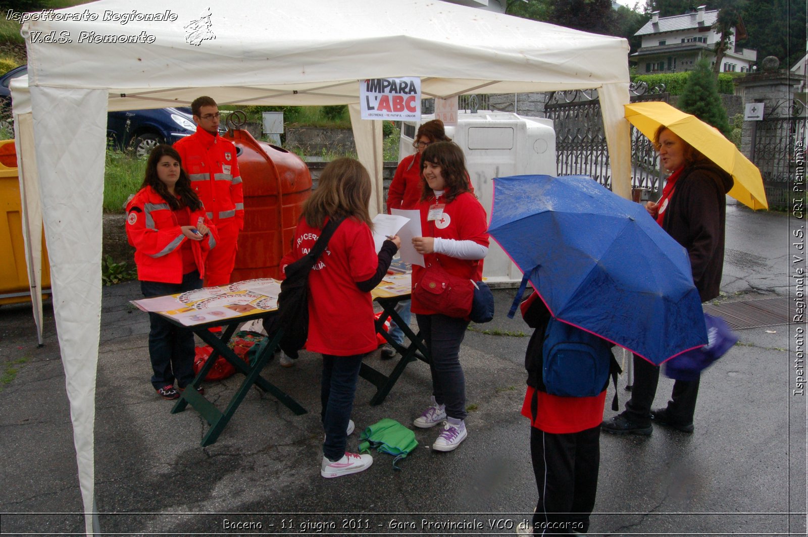 Baceno - 11 giugno 2011 - Gara Provinciale VCO di soccorso -  Croce Rossa Italiana - Ispettorato Regionale Volontari del Soccorso Piemonte