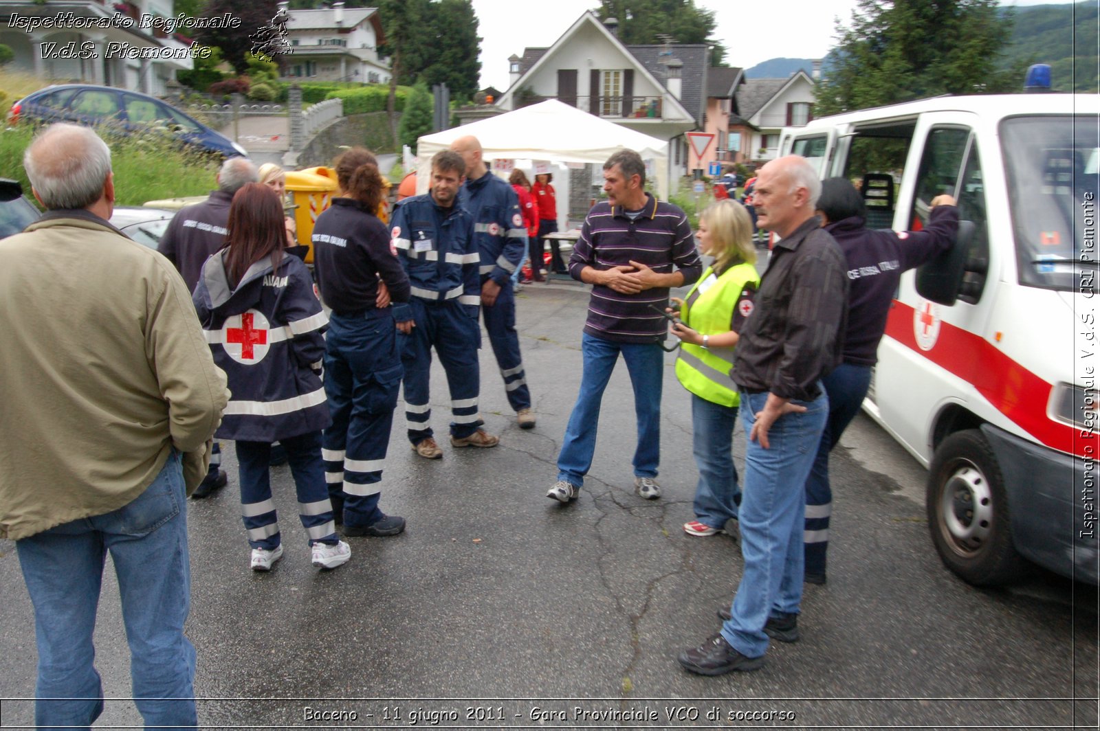 Baceno - 11 giugno 2011 - Gara Provinciale VCO di soccorso -  Croce Rossa Italiana - Ispettorato Regionale Volontari del Soccorso Piemonte