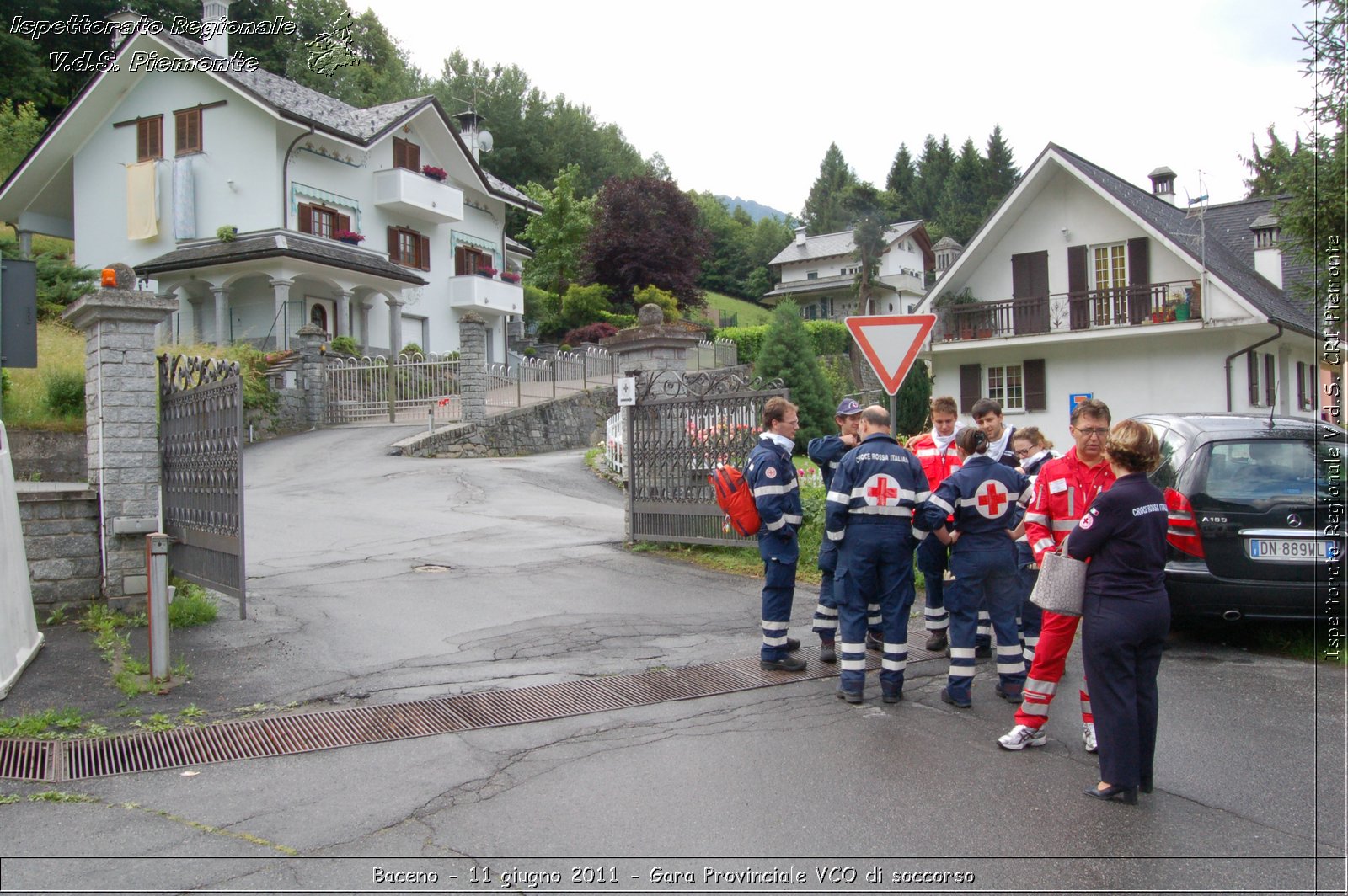 Baceno - 11 giugno 2011 - Gara Provinciale VCO di soccorso -  Croce Rossa Italiana - Ispettorato Regionale Volontari del Soccorso Piemonte