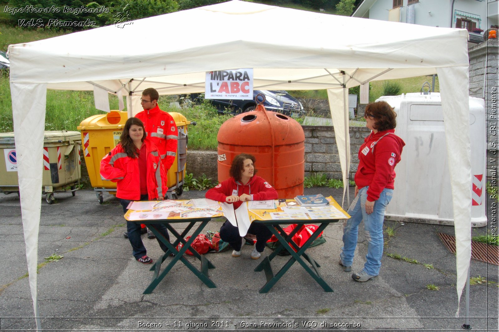 Baceno - 11 giugno 2011 - Gara Provinciale VCO di soccorso -  Croce Rossa Italiana - Ispettorato Regionale Volontari del Soccorso Piemonte