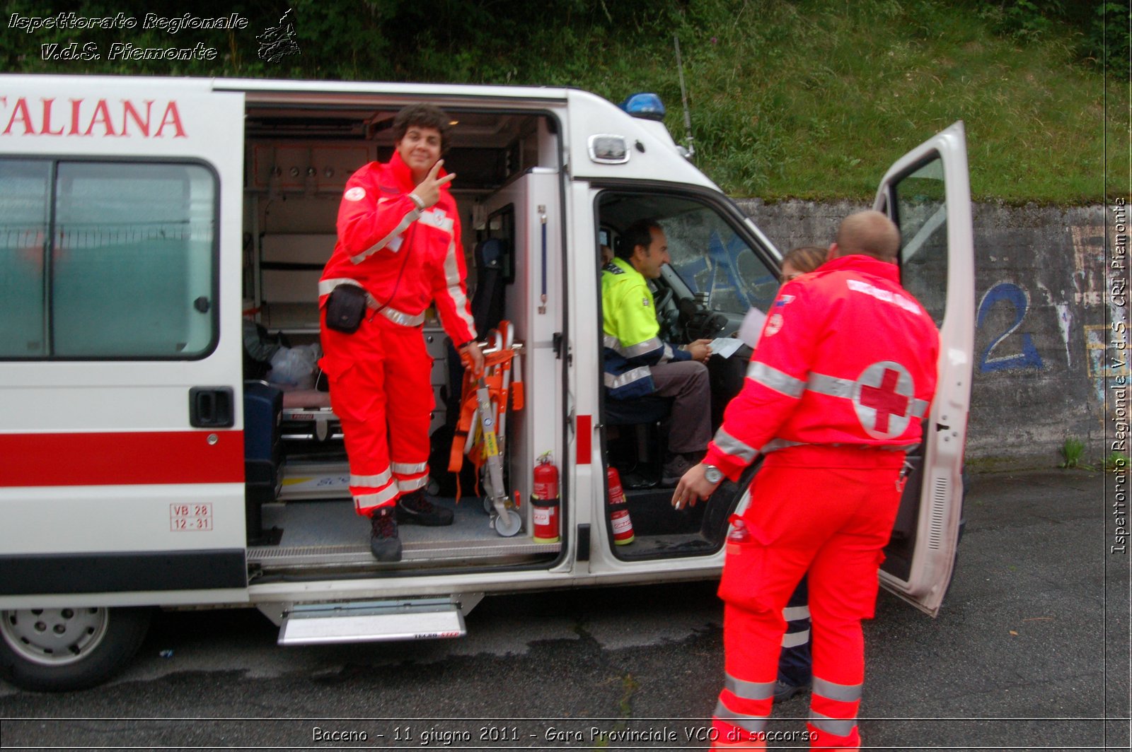 Baceno - 11 giugno 2011 - Gara Provinciale VCO di soccorso -  Croce Rossa Italiana - Ispettorato Regionale Volontari del Soccorso Piemonte