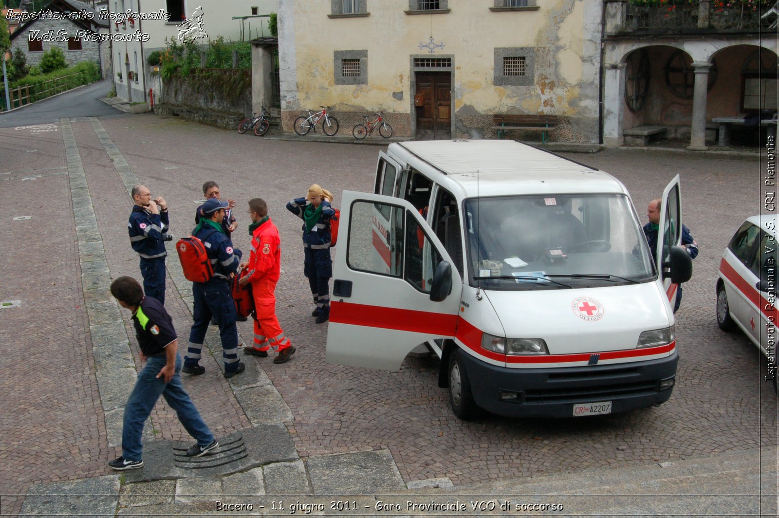 Baceno - 11 giugno 2011 - Gara Provinciale VCO di soccorso -  Croce Rossa Italiana - Ispettorato Regionale Volontari del Soccorso Piemonte