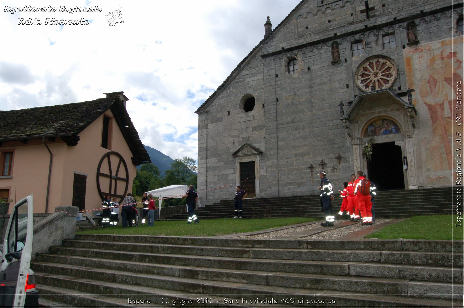 Baceno - 11 giugno 2011 - Gara Provinciale VCO di soccorso -  Croce Rossa Italiana - Ispettorato Regionale Volontari del Soccorso Piemonte