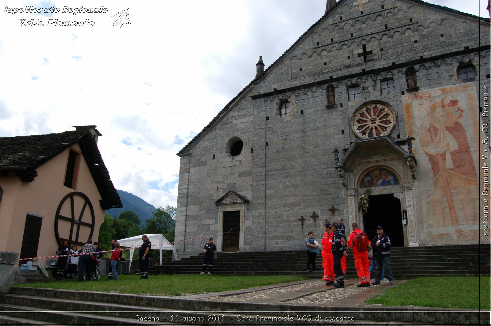 Baceno - 11 giugno 2011 - Gara Provinciale VCO di soccorso -  Croce Rossa Italiana - Ispettorato Regionale Volontari del Soccorso Piemonte