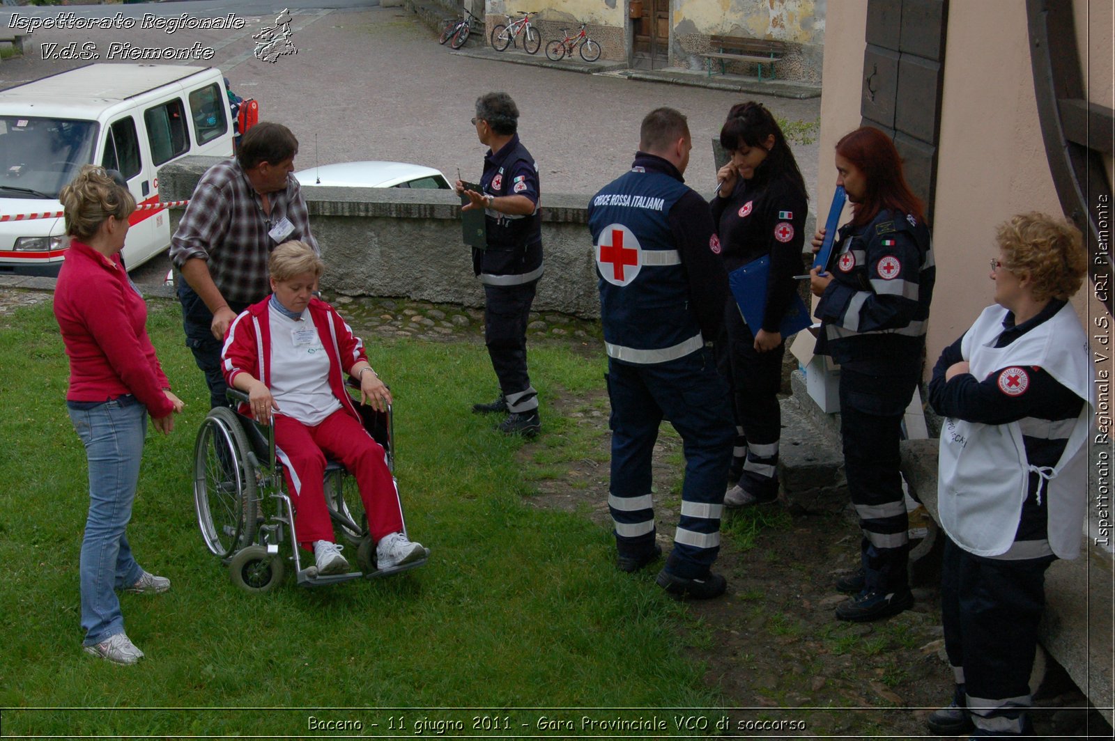 Baceno - 11 giugno 2011 - Gara Provinciale VCO di soccorso -  Croce Rossa Italiana - Ispettorato Regionale Volontari del Soccorso Piemonte