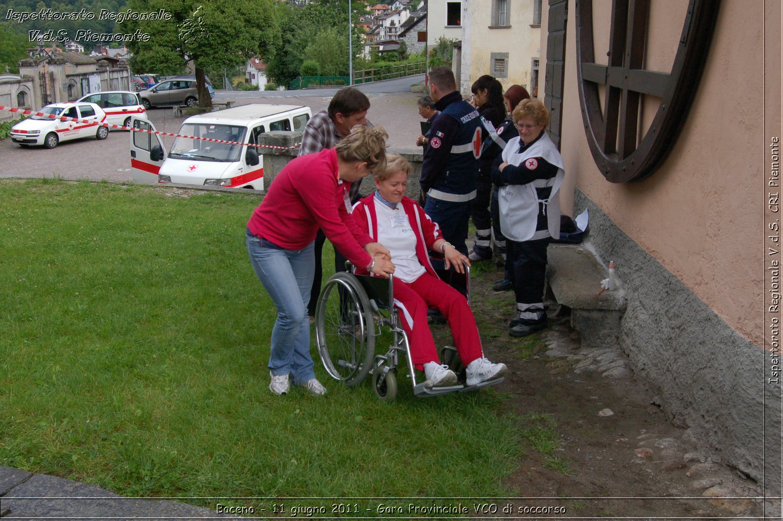 Baceno - 11 giugno 2011 - Gara Provinciale VCO di soccorso -  Croce Rossa Italiana - Ispettorato Regionale Volontari del Soccorso Piemonte