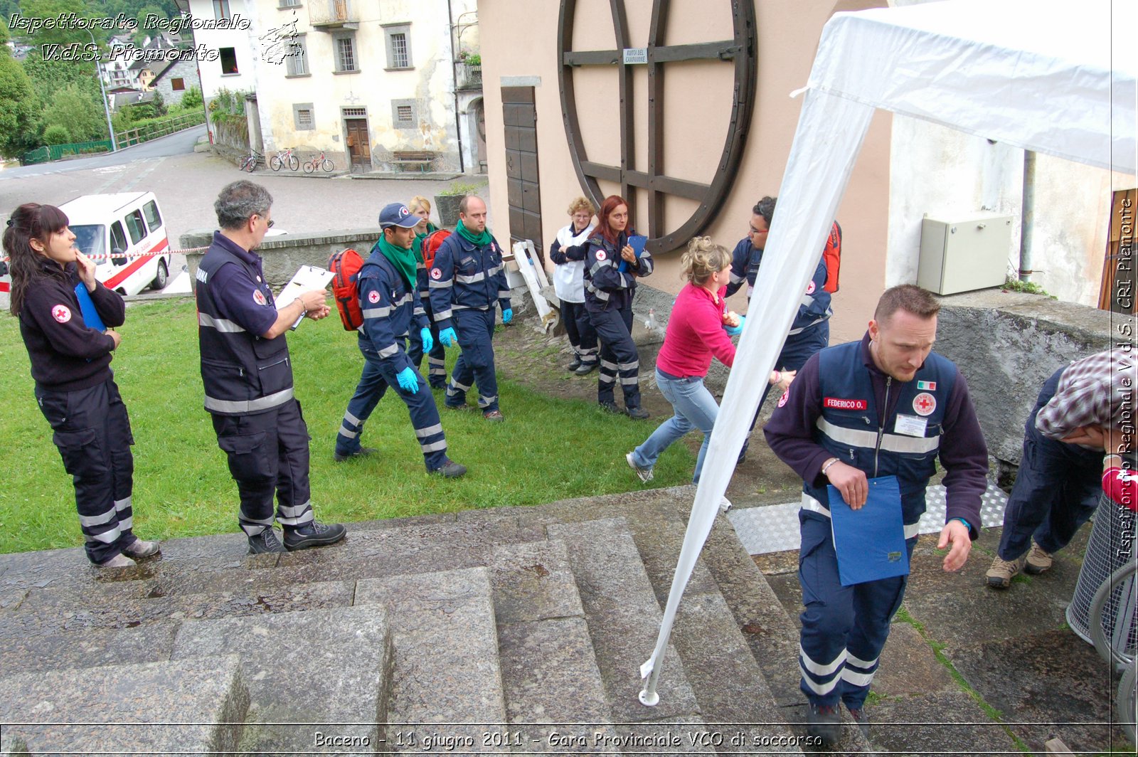 Baceno - 11 giugno 2011 - Gara Provinciale VCO di soccorso -  Croce Rossa Italiana - Ispettorato Regionale Volontari del Soccorso Piemonte