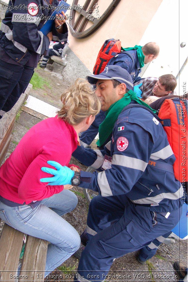 Baceno - 11 giugno 2011 - Gara Provinciale VCO di soccorso -  Croce Rossa Italiana - Ispettorato Regionale Volontari del Soccorso Piemonte