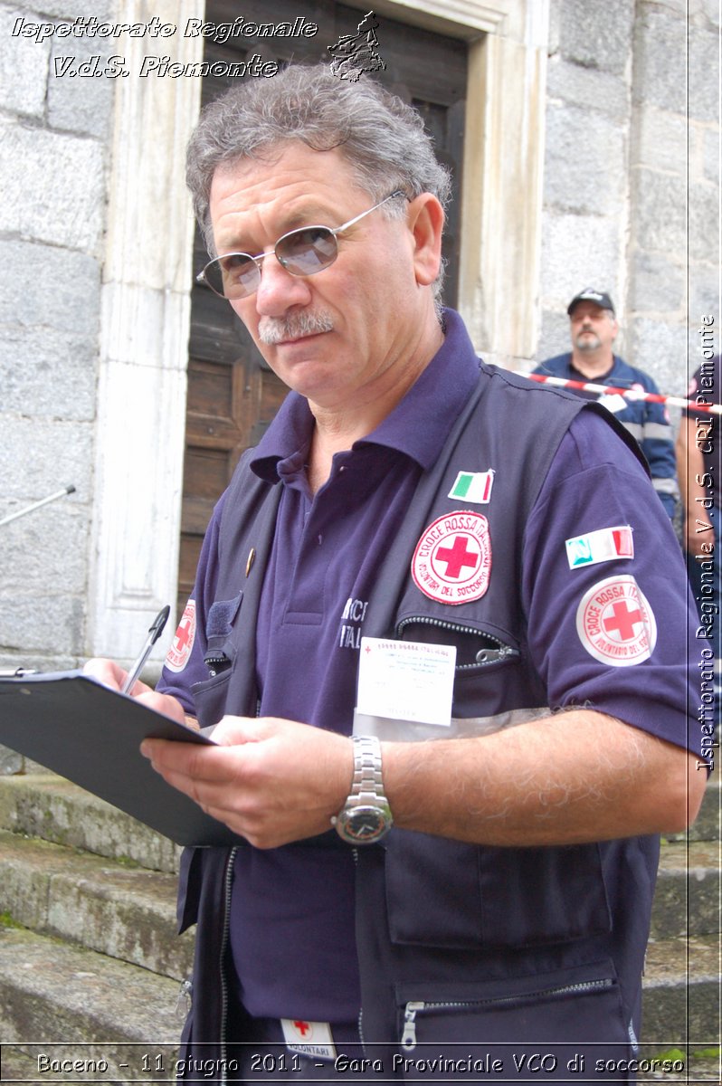 Baceno - 11 giugno 2011 - Gara Provinciale VCO di soccorso -  Croce Rossa Italiana - Ispettorato Regionale Volontari del Soccorso Piemonte