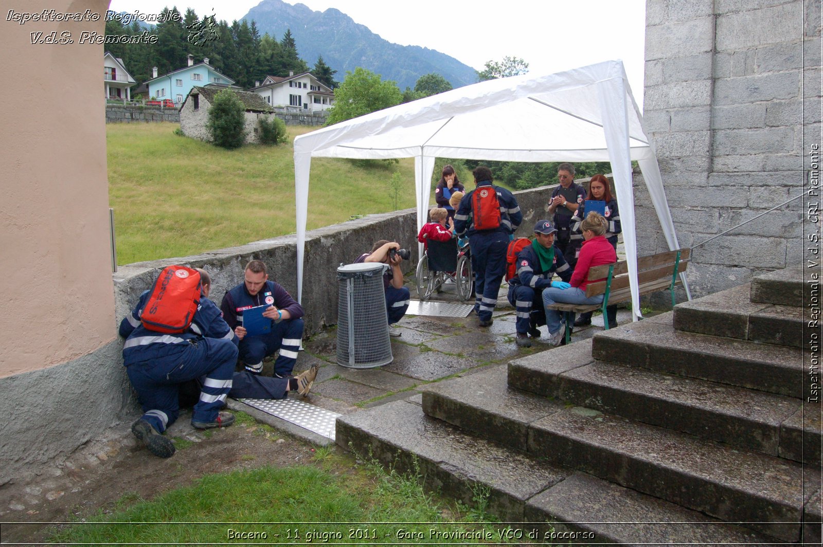 Baceno - 11 giugno 2011 - Gara Provinciale VCO di soccorso -  Croce Rossa Italiana - Ispettorato Regionale Volontari del Soccorso Piemonte