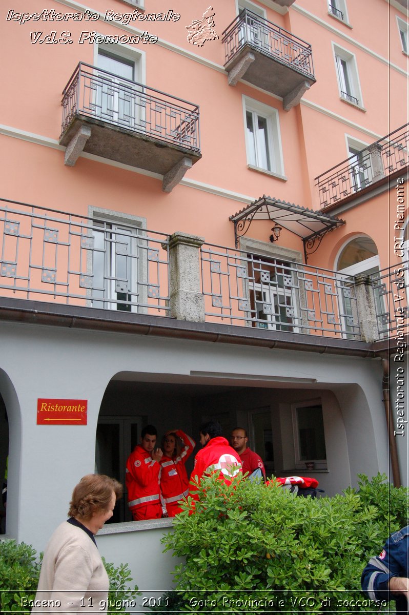 Baceno - 11 giugno 2011 - Gara Provinciale VCO di soccorso -  Croce Rossa Italiana - Ispettorato Regionale Volontari del Soccorso Piemonte