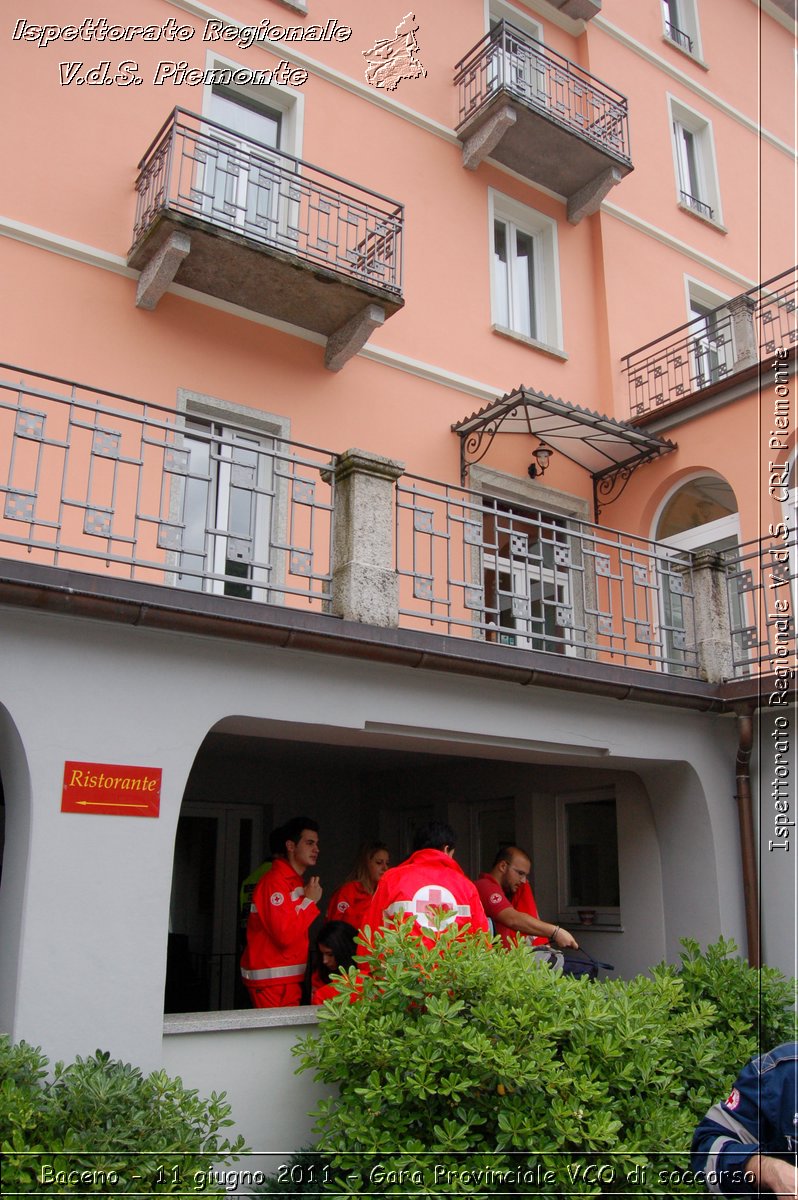 Baceno - 11 giugno 2011 - Gara Provinciale VCO di soccorso -  Croce Rossa Italiana - Ispettorato Regionale Volontari del Soccorso Piemonte