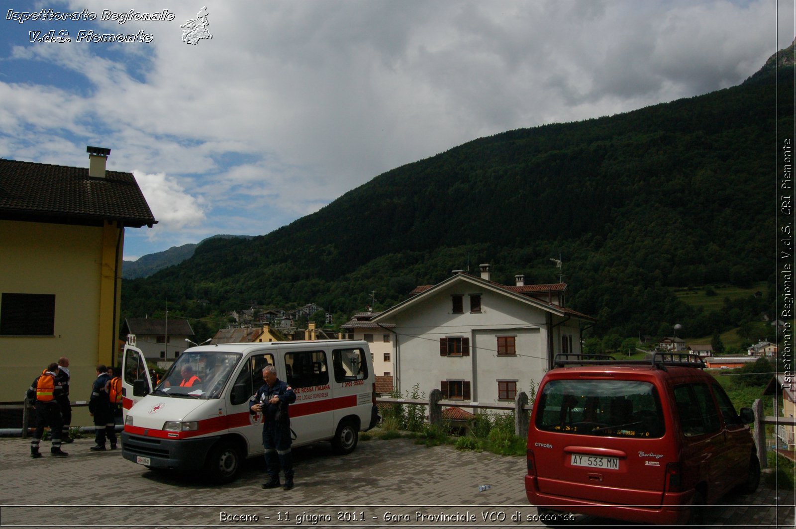 Baceno - 11 giugno 2011 - Gara Provinciale VCO di soccorso -  Croce Rossa Italiana - Ispettorato Regionale Volontari del Soccorso Piemonte