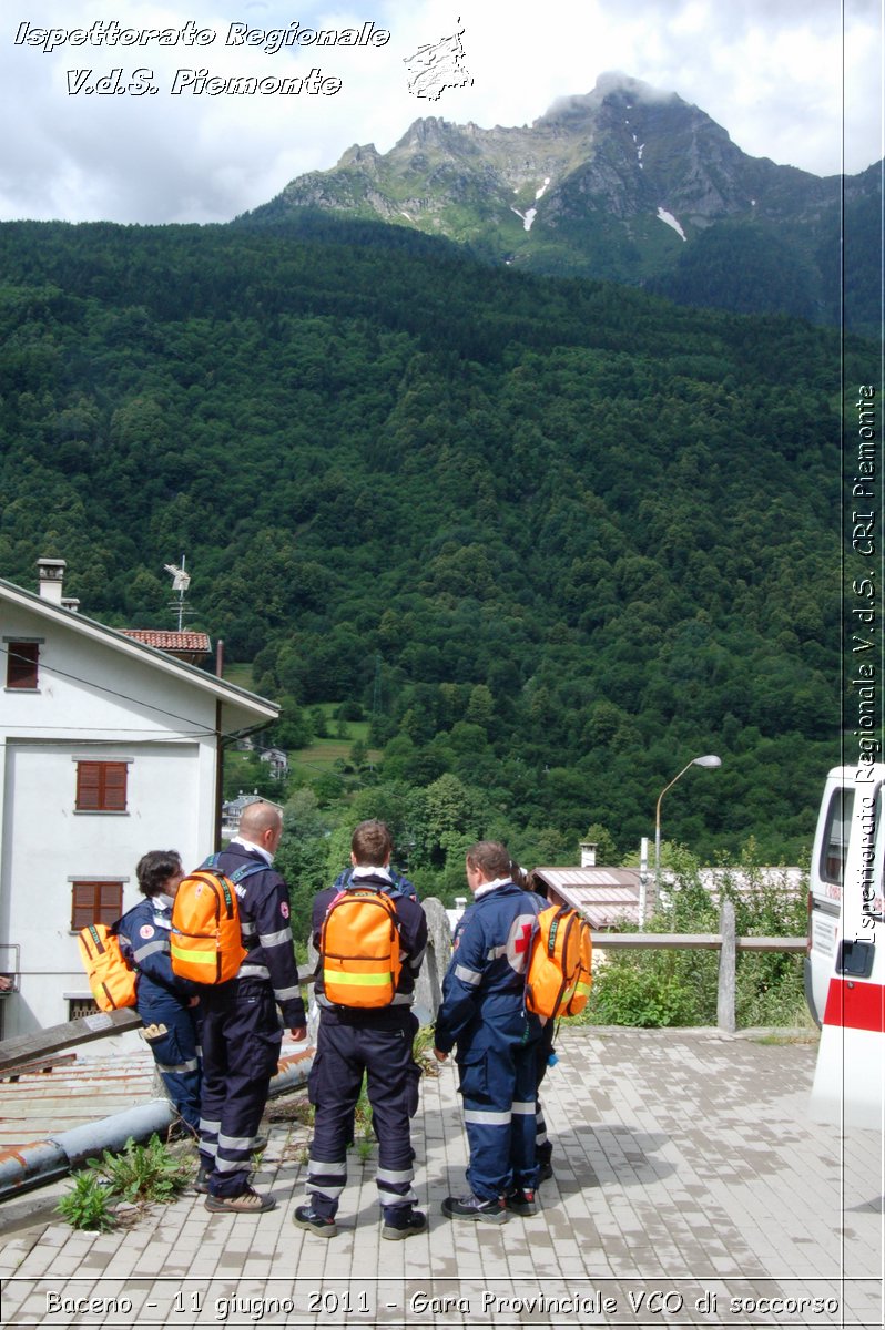 Baceno - 11 giugno 2011 - Gara Provinciale VCO di soccorso -  Croce Rossa Italiana - Ispettorato Regionale Volontari del Soccorso Piemonte