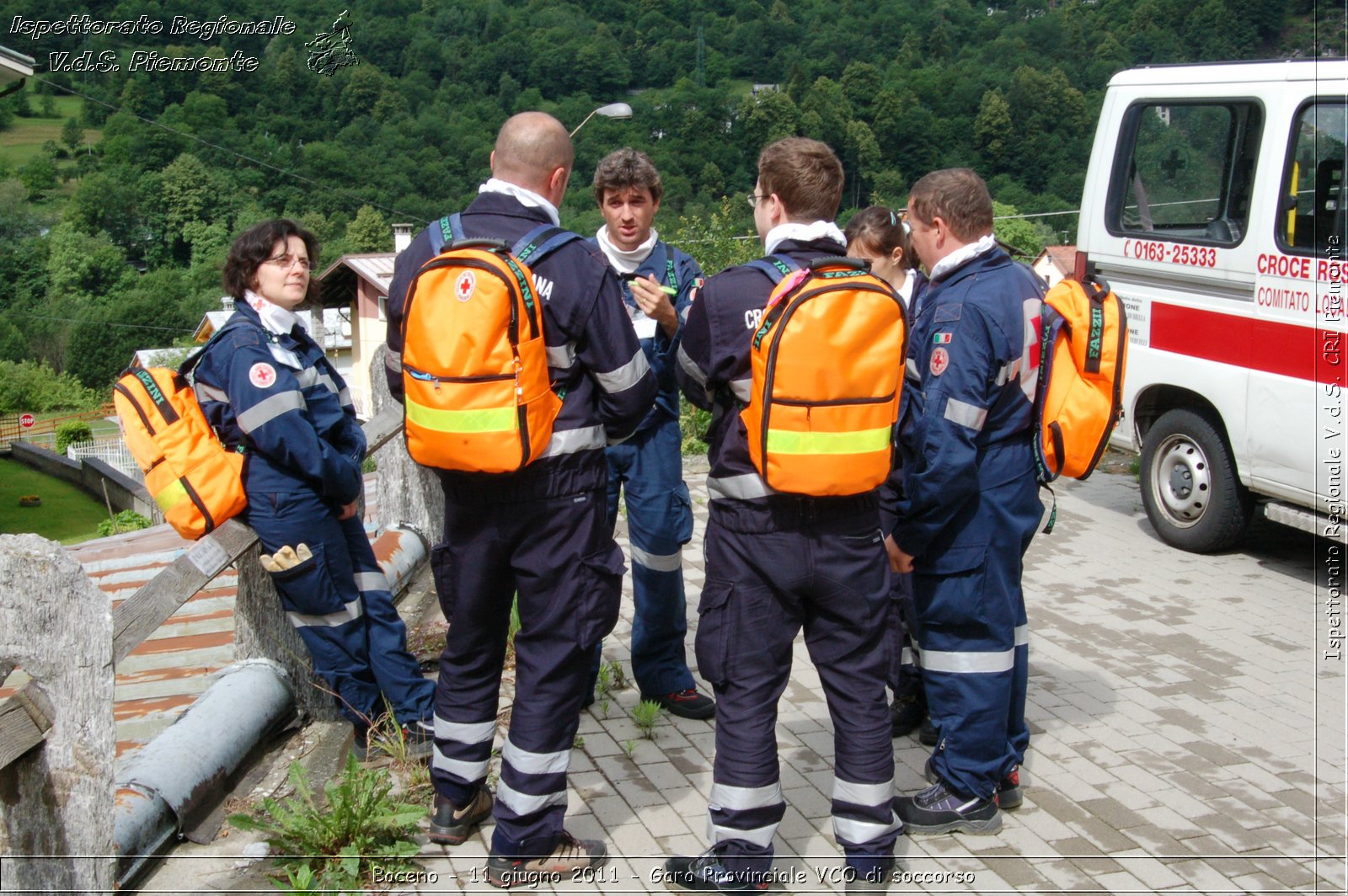 Baceno - 11 giugno 2011 - Gara Provinciale VCO di soccorso -  Croce Rossa Italiana - Ispettorato Regionale Volontari del Soccorso Piemonte