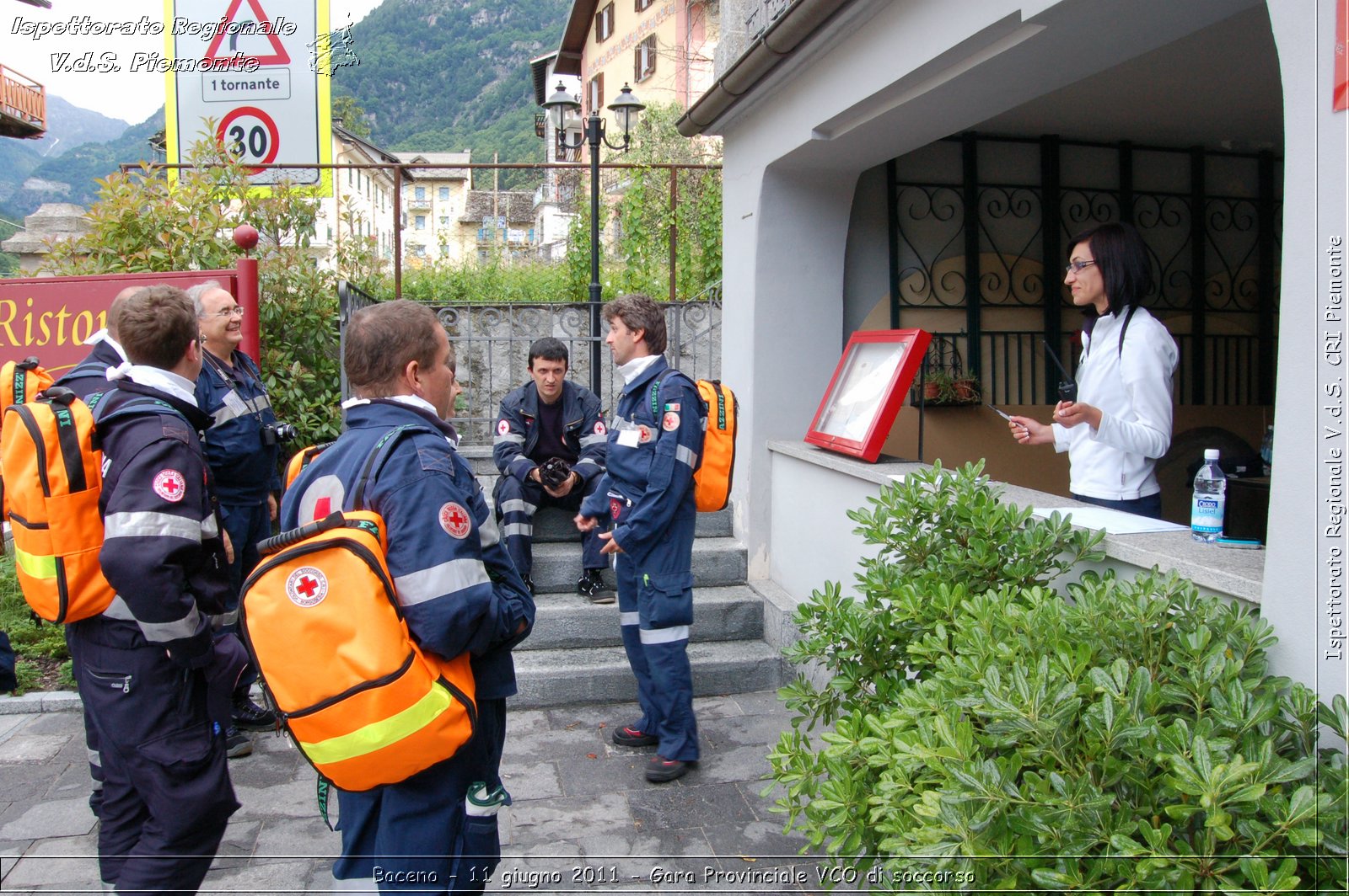 Baceno - 11 giugno 2011 - Gara Provinciale VCO di soccorso -  Croce Rossa Italiana - Ispettorato Regionale Volontari del Soccorso Piemonte