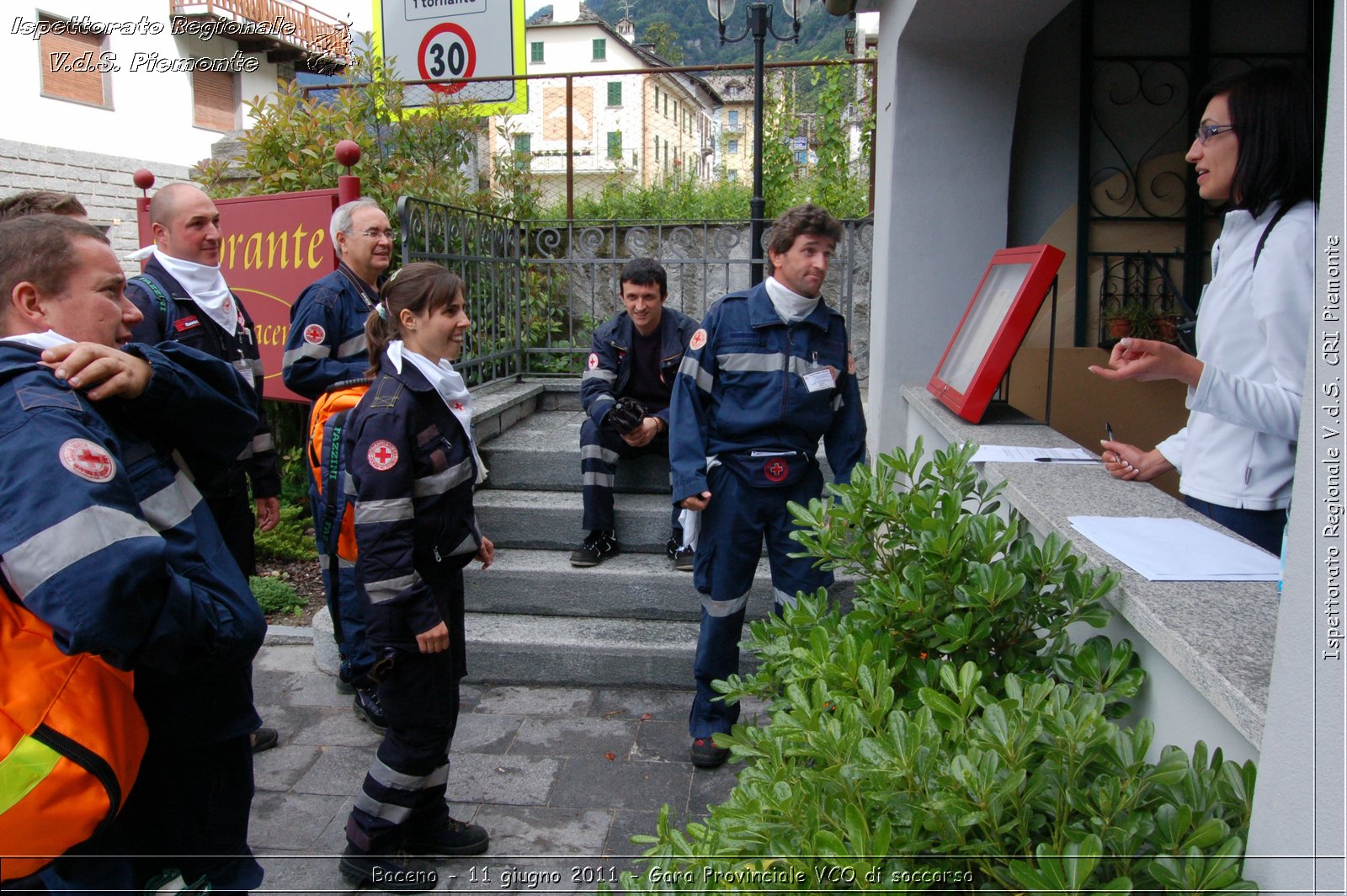 Baceno - 11 giugno 2011 - Gara Provinciale VCO di soccorso -  Croce Rossa Italiana - Ispettorato Regionale Volontari del Soccorso Piemonte