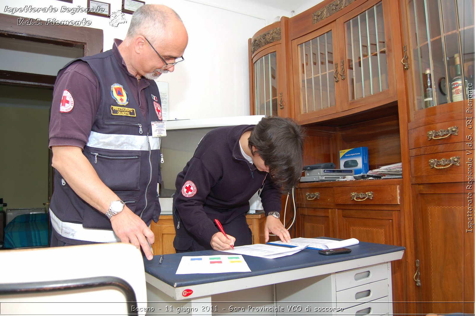 Baceno - 11 giugno 2011 - Gara Provinciale VCO di soccorso -  Croce Rossa Italiana - Ispettorato Regionale Volontari del Soccorso Piemonte