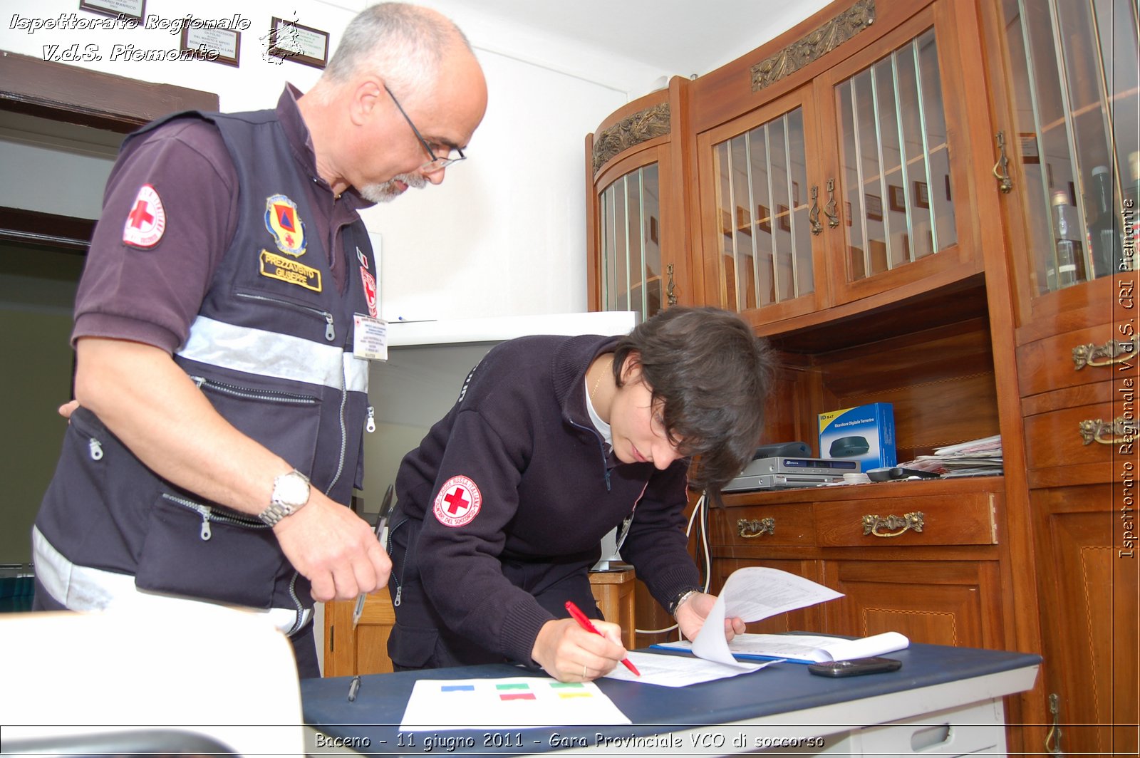 Baceno - 11 giugno 2011 - Gara Provinciale VCO di soccorso -  Croce Rossa Italiana - Ispettorato Regionale Volontari del Soccorso Piemonte