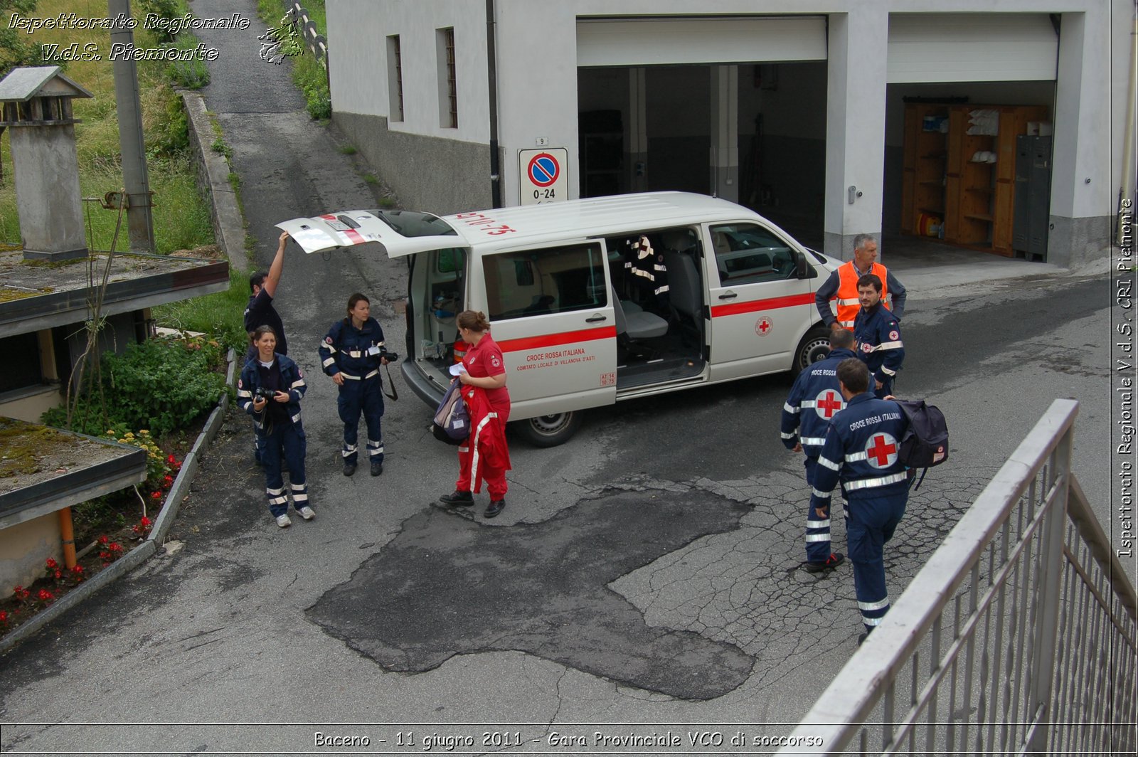 Baceno - 11 giugno 2011 - Gara Provinciale VCO di soccorso -  Croce Rossa Italiana - Ispettorato Regionale Volontari del Soccorso Piemonte