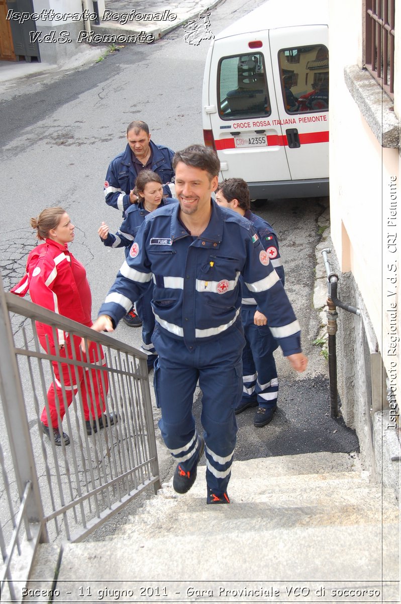 Baceno - 11 giugno 2011 - Gara Provinciale VCO di soccorso -  Croce Rossa Italiana - Ispettorato Regionale Volontari del Soccorso Piemonte