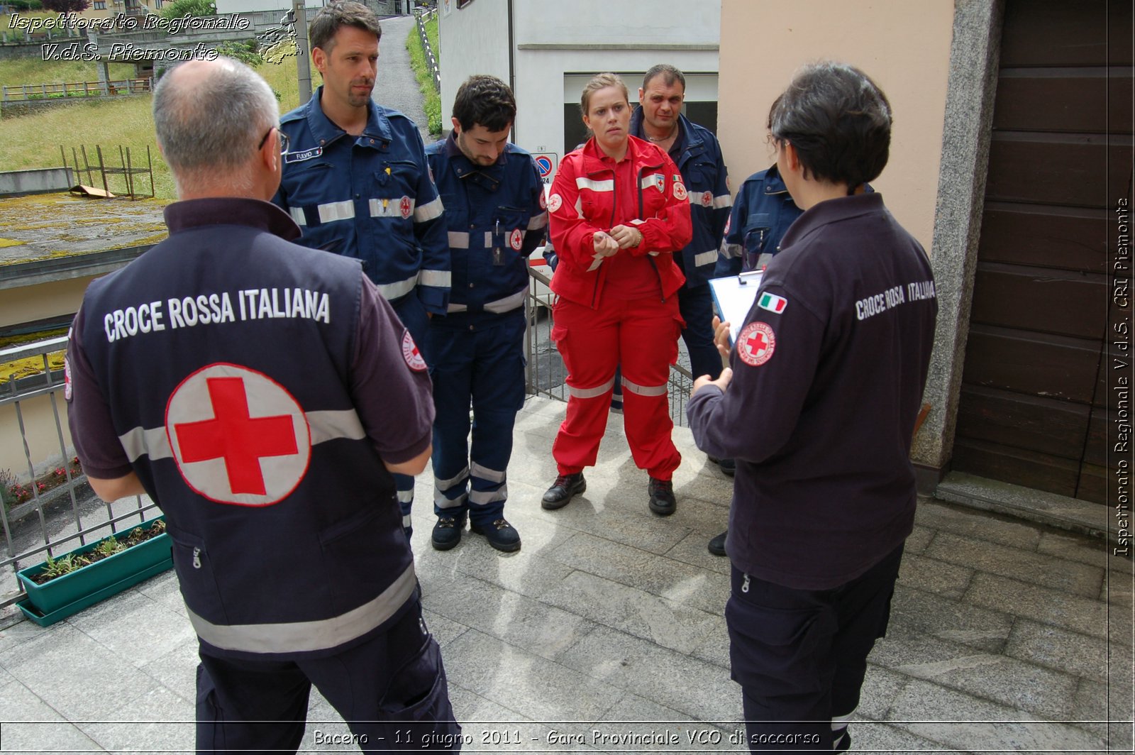 Baceno - 11 giugno 2011 - Gara Provinciale VCO di soccorso -  Croce Rossa Italiana - Ispettorato Regionale Volontari del Soccorso Piemonte