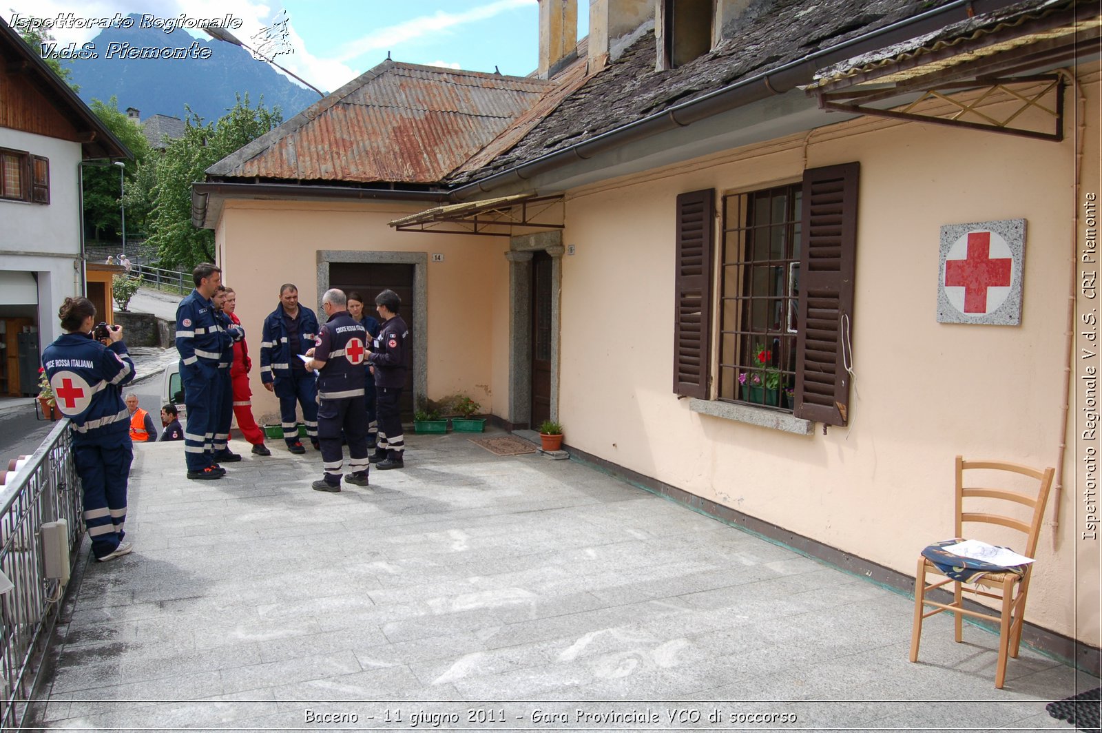 Baceno - 11 giugno 2011 - Gara Provinciale VCO di soccorso -  Croce Rossa Italiana - Ispettorato Regionale Volontari del Soccorso Piemonte