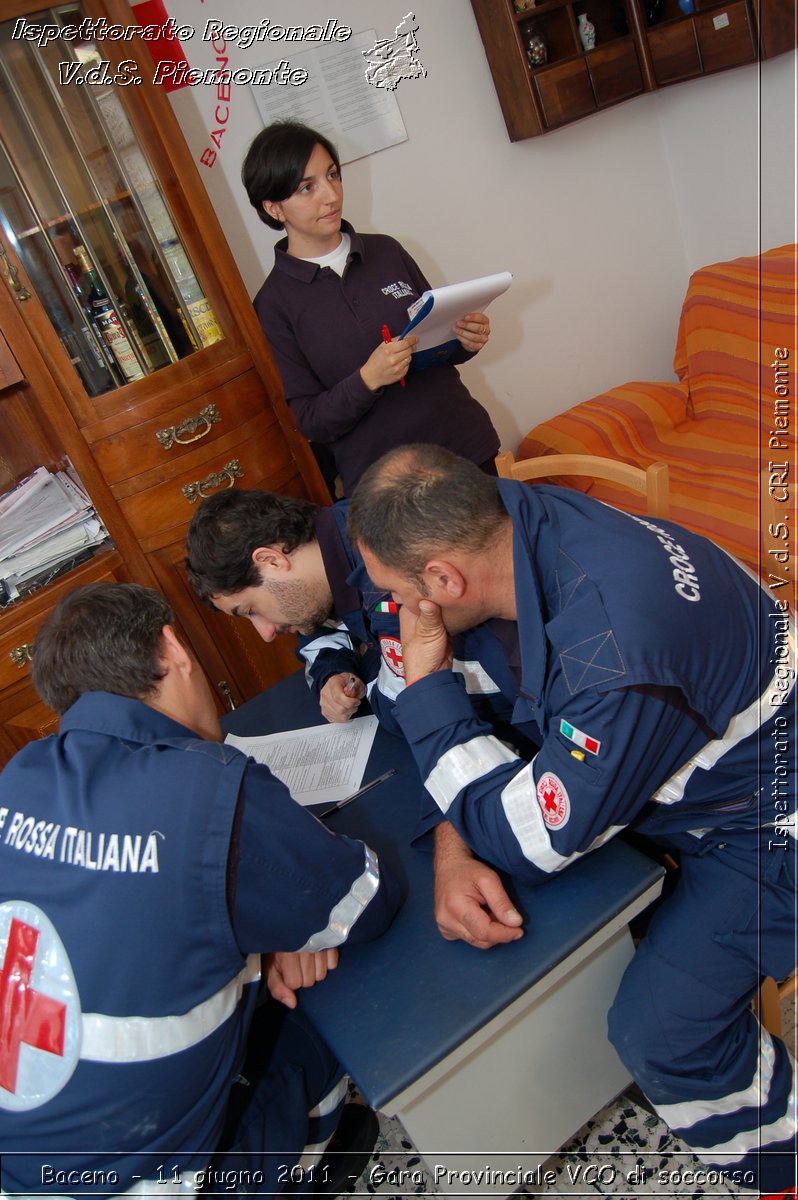 Baceno - 11 giugno 2011 - Gara Provinciale VCO di soccorso -  Croce Rossa Italiana - Ispettorato Regionale Volontari del Soccorso Piemonte