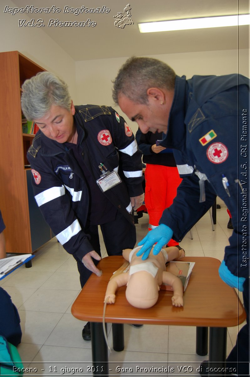 Baceno - 11 giugno 2011 - Gara Provinciale VCO di soccorso -  Croce Rossa Italiana - Ispettorato Regionale Volontari del Soccorso Piemonte