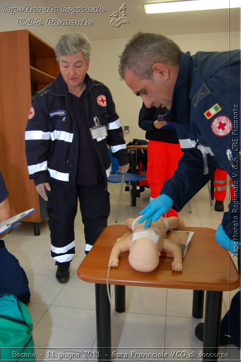 Baceno - 11 giugno 2011 - Gara Provinciale VCO di soccorso -  Croce Rossa Italiana - Ispettorato Regionale Volontari del Soccorso Piemonte