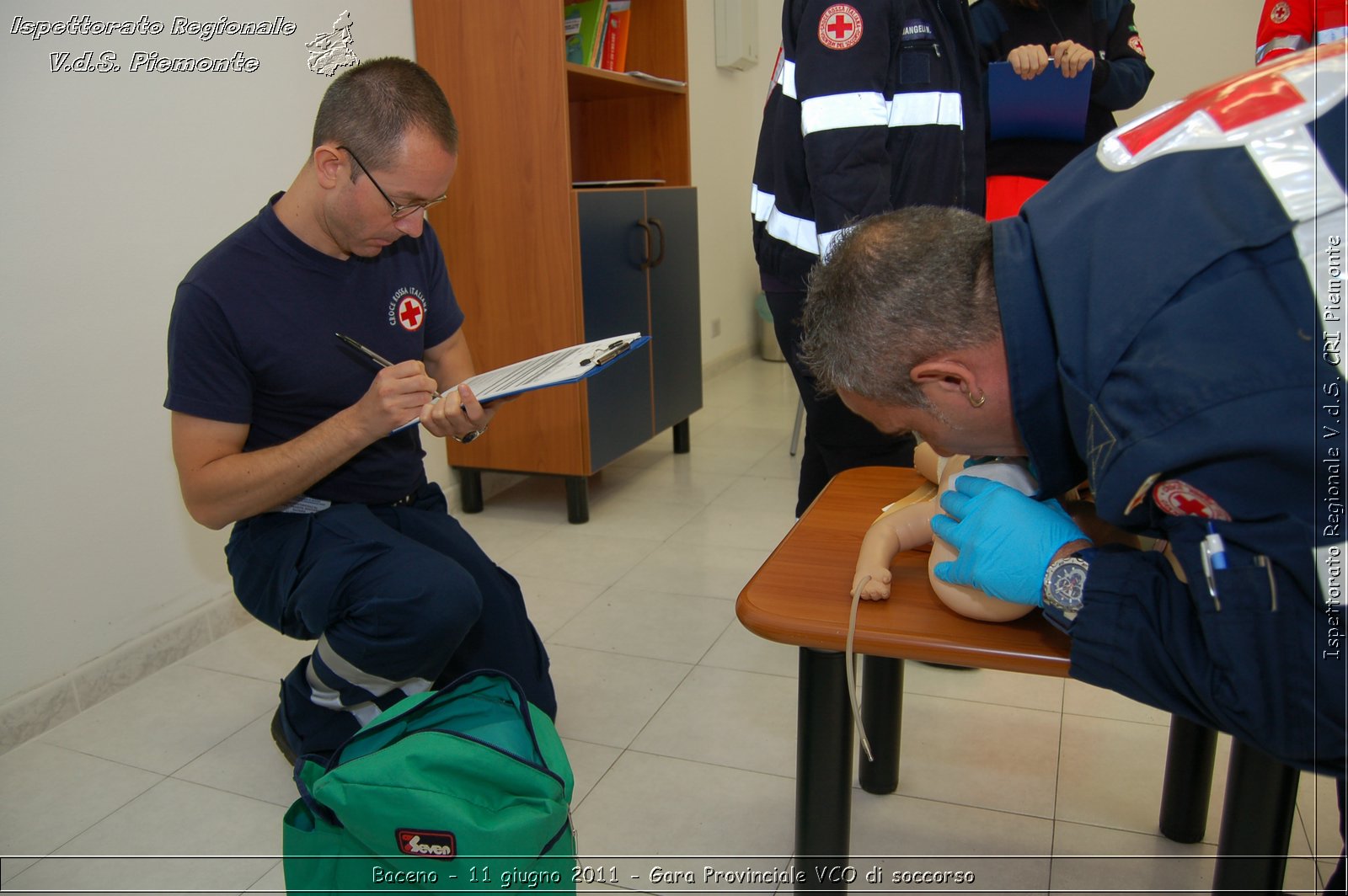 Baceno - 11 giugno 2011 - Gara Provinciale VCO di soccorso -  Croce Rossa Italiana - Ispettorato Regionale Volontari del Soccorso Piemonte