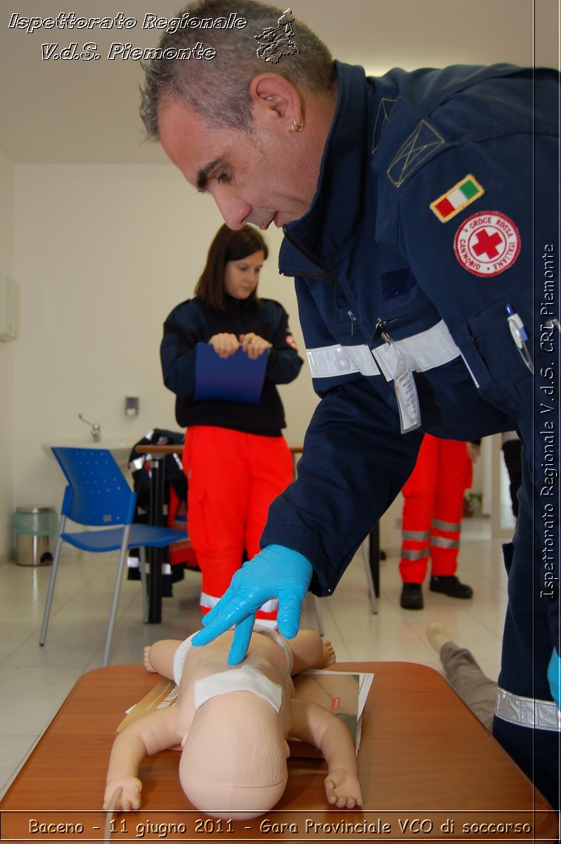 Baceno - 11 giugno 2011 - Gara Provinciale VCO di soccorso -  Croce Rossa Italiana - Ispettorato Regionale Volontari del Soccorso Piemonte