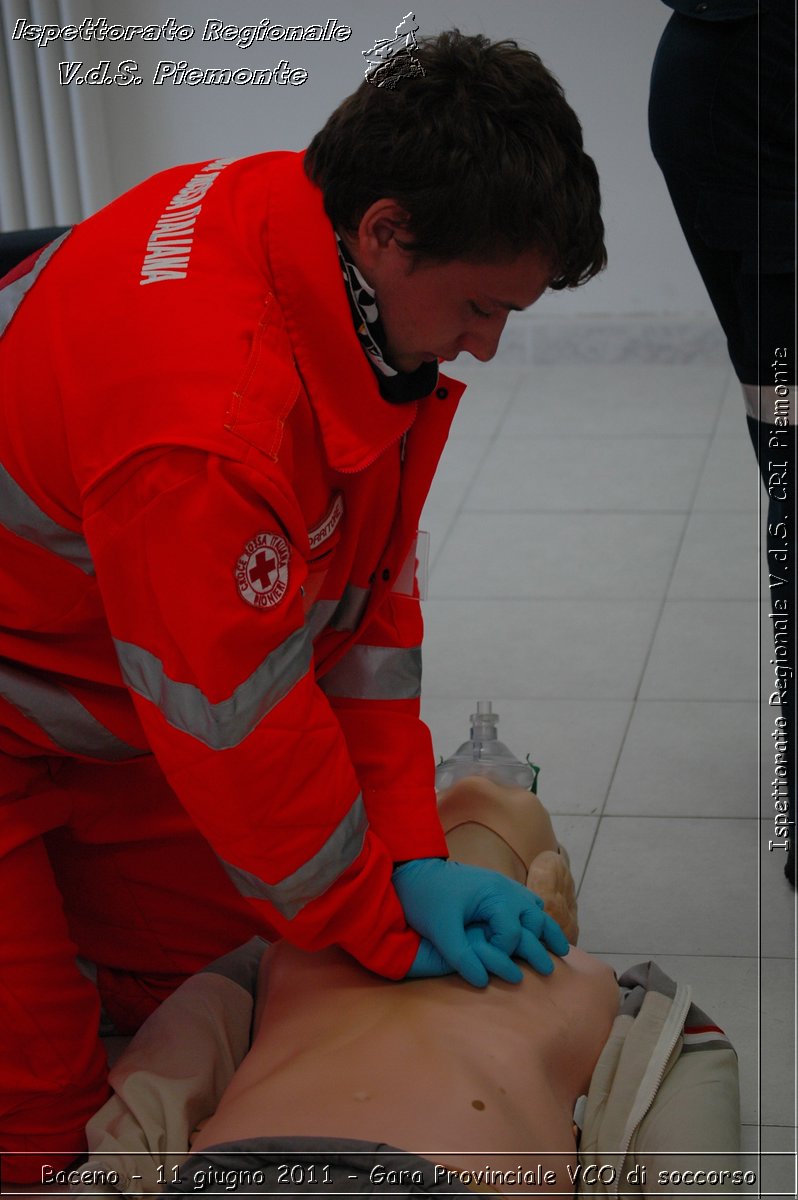 Baceno - 11 giugno 2011 - Gara Provinciale VCO di soccorso -  Croce Rossa Italiana - Ispettorato Regionale Volontari del Soccorso Piemonte