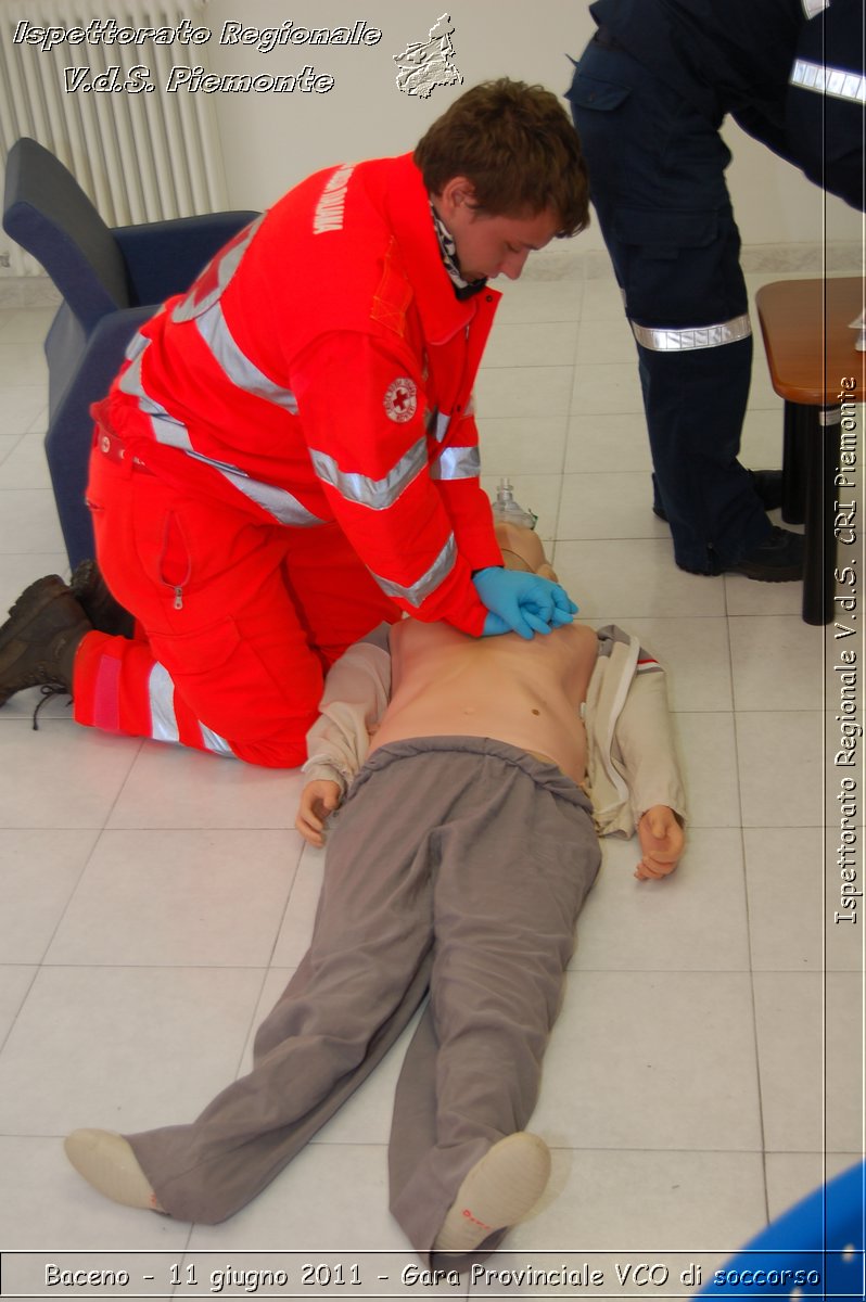 Baceno - 11 giugno 2011 - Gara Provinciale VCO di soccorso -  Croce Rossa Italiana - Ispettorato Regionale Volontari del Soccorso Piemonte