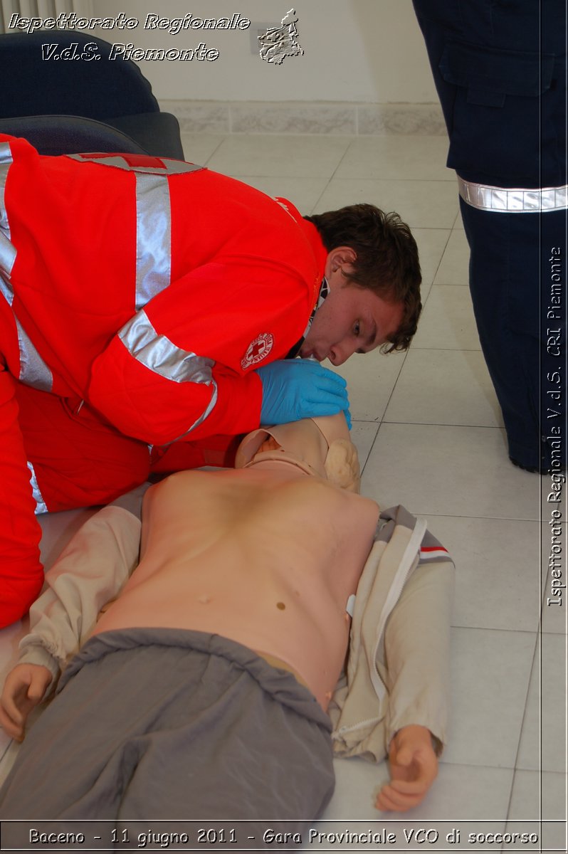 Baceno - 11 giugno 2011 - Gara Provinciale VCO di soccorso -  Croce Rossa Italiana - Ispettorato Regionale Volontari del Soccorso Piemonte