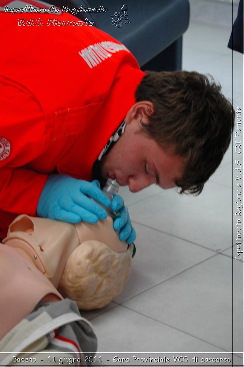 Baceno - 11 giugno 2011 - Gara Provinciale VCO di soccorso -  Croce Rossa Italiana - Ispettorato Regionale Volontari del Soccorso Piemonte